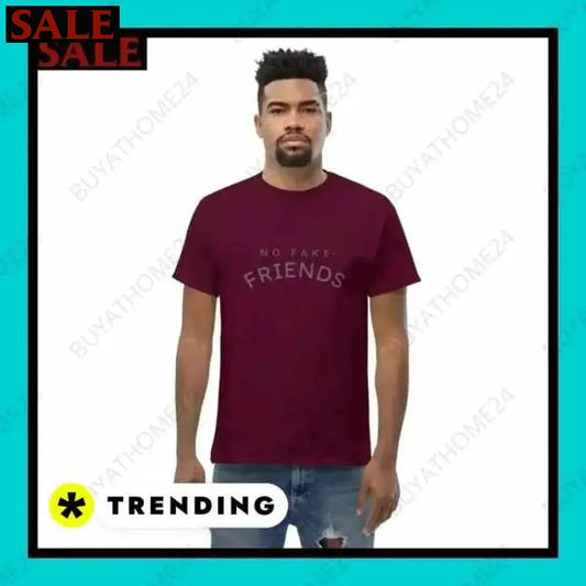 SALE % Rundhalsshirts I Herren & Damen Kurzarm T-Shirt S - 5XL BUYATHOME24®