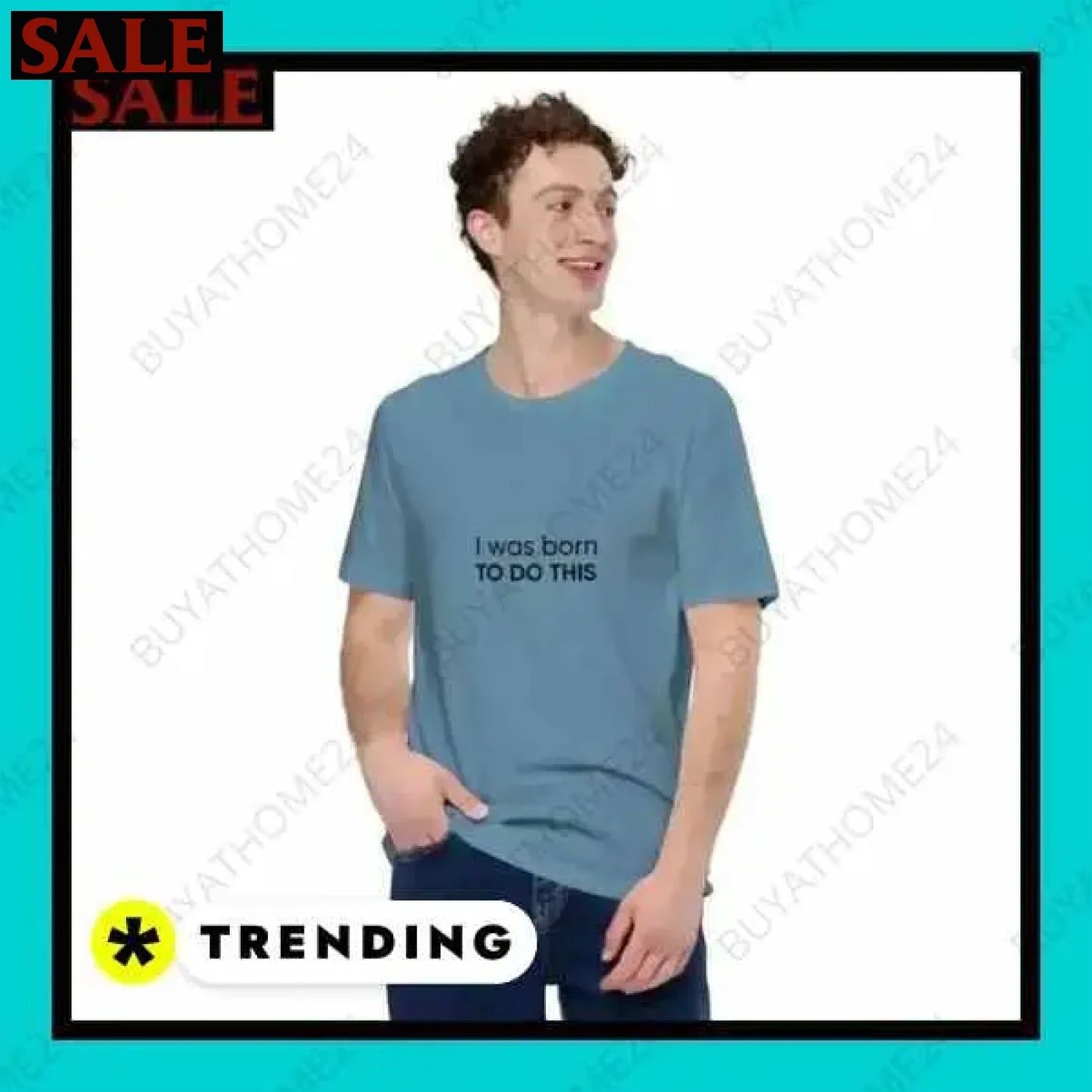 Herren T-Shirt aus Baumwolle in verschiedenen Größen bei buyathome24 i herren  Textildruck BUYATHOME24, T-Shirts BUYATHOME24, Hoodies BUYATHOME24,  Hosen BUYATHOME24, Jacken BUYATHOME24, Schuhe BUYATHOME24