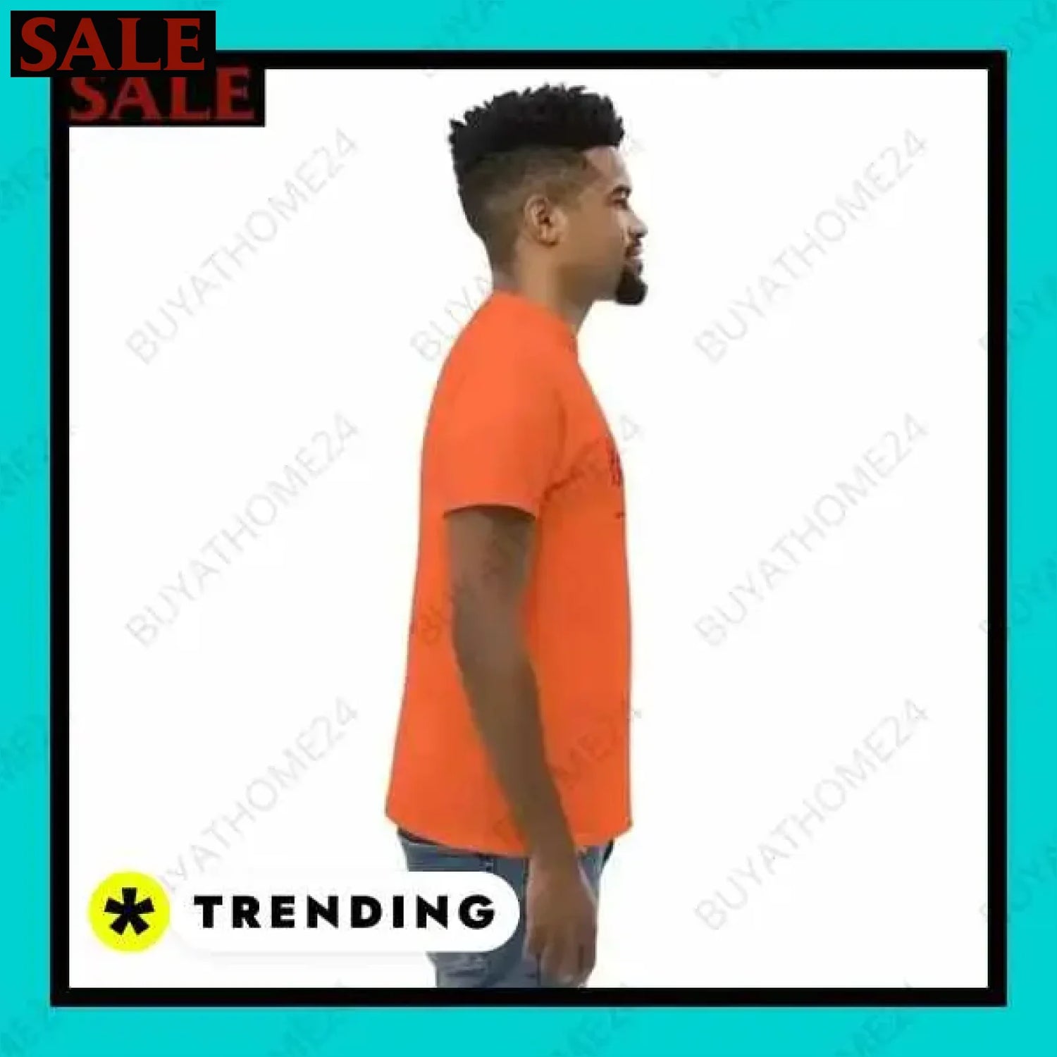 Herren T-Shirt aus Baumwolle in verschiedenen Größen für stilvollen Komfort  Textildruck BUYATHOME24, T-Shirts BUYATHOME24, Hoodies BUYATHOME24,  Hosen BUYATHOME24, Jacken BUYATHOME24, Schuhe BUYATHOME24