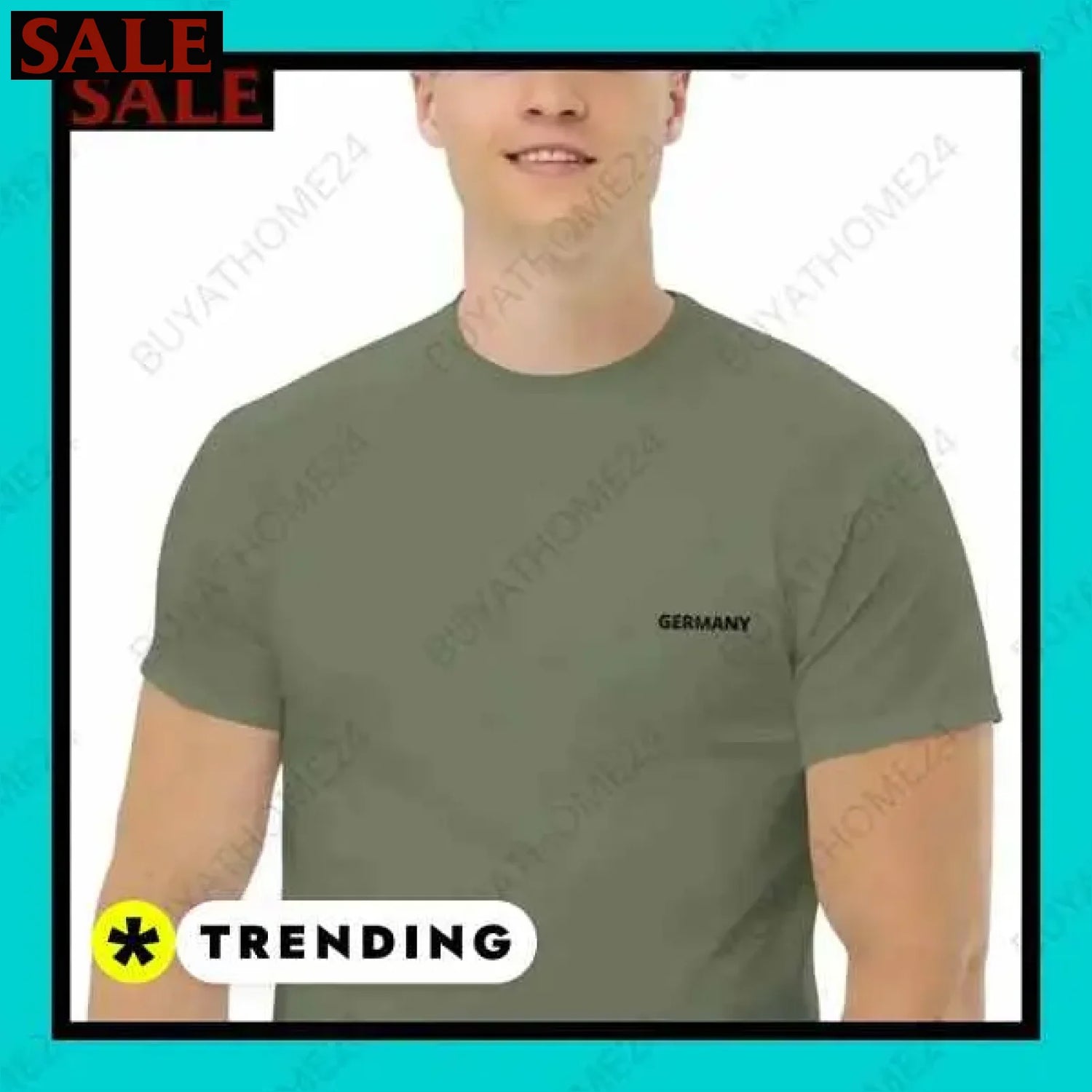 Herren T-Shirt aus Baumwolle in verschiedenen Größen für vielseitigen Stil  Textildruck BUYATHOME24, T-Shirts BUYATHOME24, Hoodies BUYATHOME24,  Hosen BUYATHOME24, Jacken BUYATHOME24, Schuhe BUYATHOME24