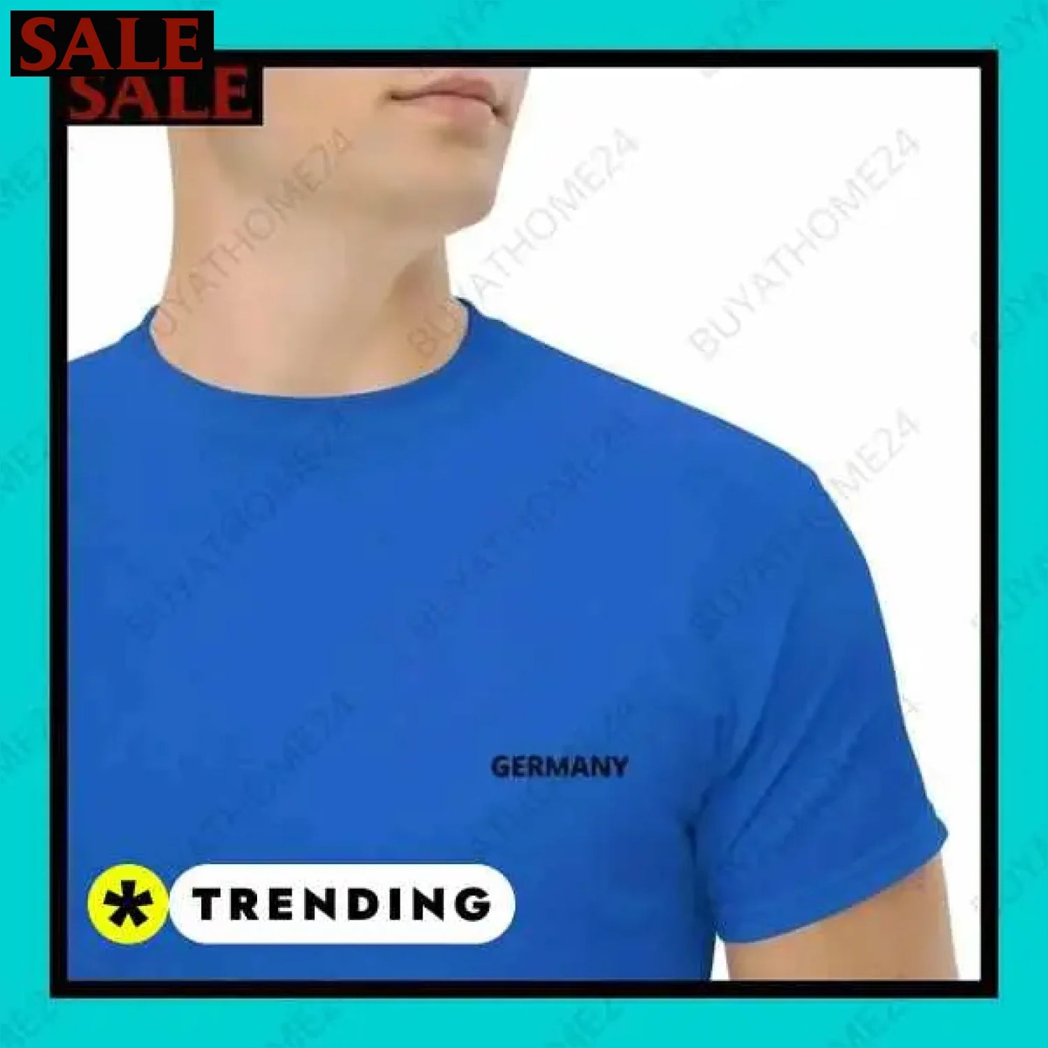 Herren T-Shirt aus Baumwolle in verschiedenen Größen für vielseitigen Stil  Textildruck BUYATHOME24, T-Shirts BUYATHOME24, Hoodies BUYATHOME24,  Hosen BUYATHOME24, Jacken BUYATHOME24, Schuhe BUYATHOME24