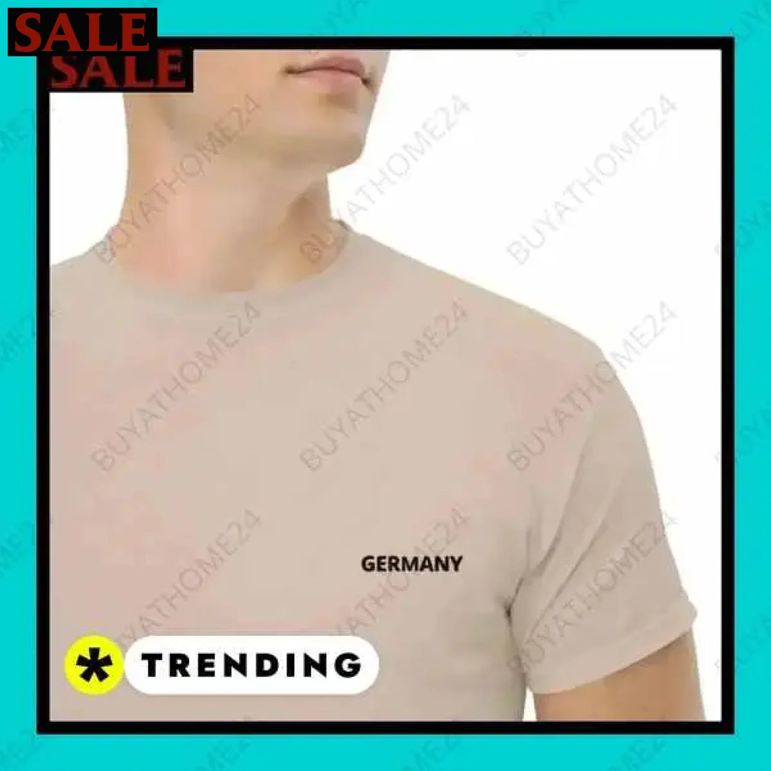 Herren T-Shirt aus Baumwolle in verschiedenen Größen für vielseitigen Stil  Textildruck BUYATHOME24, T-Shirts BUYATHOME24, Hoodies BUYATHOME24,  Hosen BUYATHOME24, Jacken BUYATHOME24, Schuhe BUYATHOME24