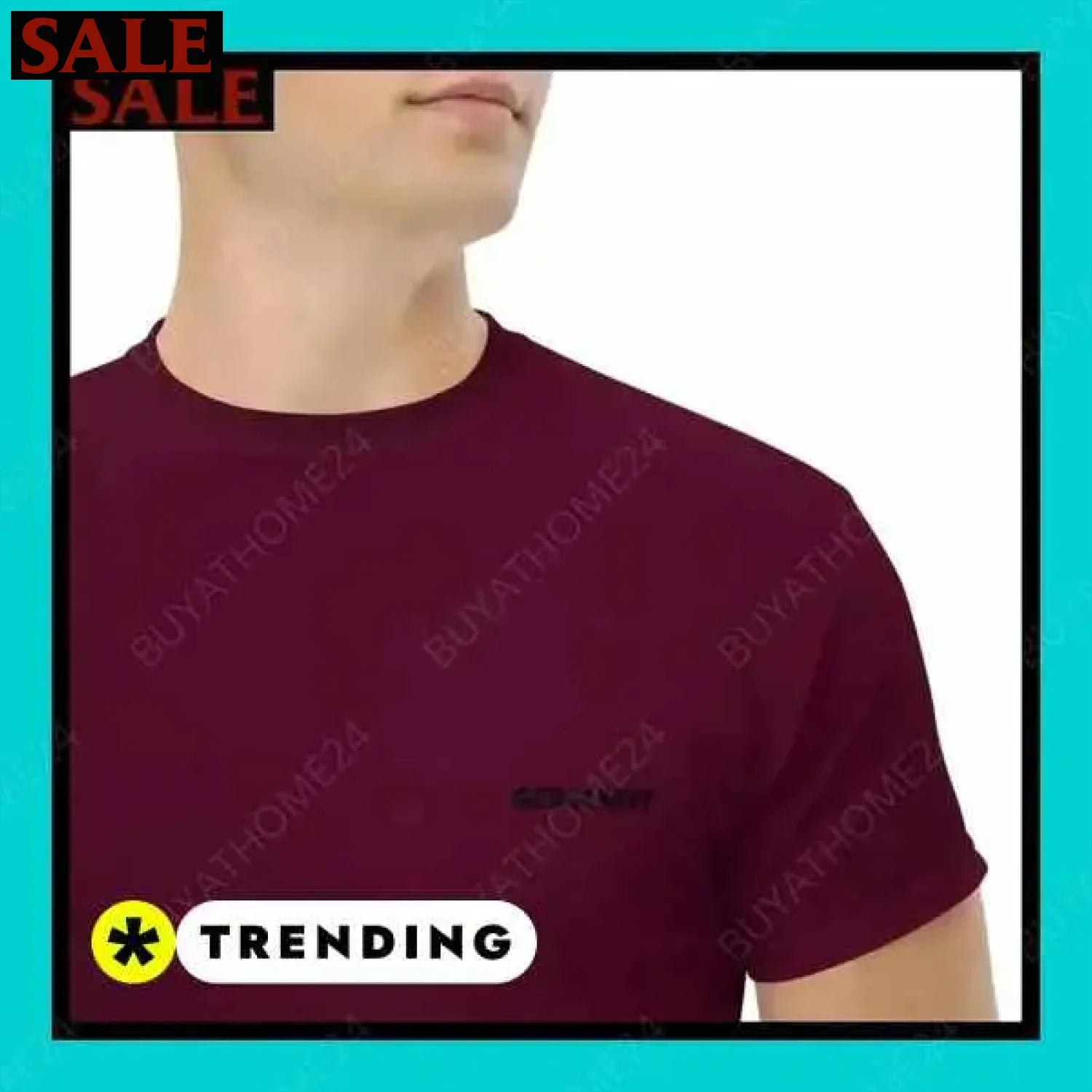 Herren T-Shirt aus Baumwolle in verschiedenen Größen für vielseitigen Stil  Textildruck BUYATHOME24, T-Shirts BUYATHOME24, Hoodies BUYATHOME24,  Hosen BUYATHOME24, Jacken BUYATHOME24, Schuhe BUYATHOME24