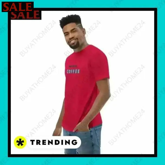 Herren T-Shirt aus Baumwolle in XS bis 3XL für zeitlosen Komfort  Textildruck BUYATHOME24, T-Shirts BUYATHOME24, Hoodies BUYATHOME24,  Hosen BUYATHOME24, Jacken BUYATHOME24, Schuhe BUYATHOME24
