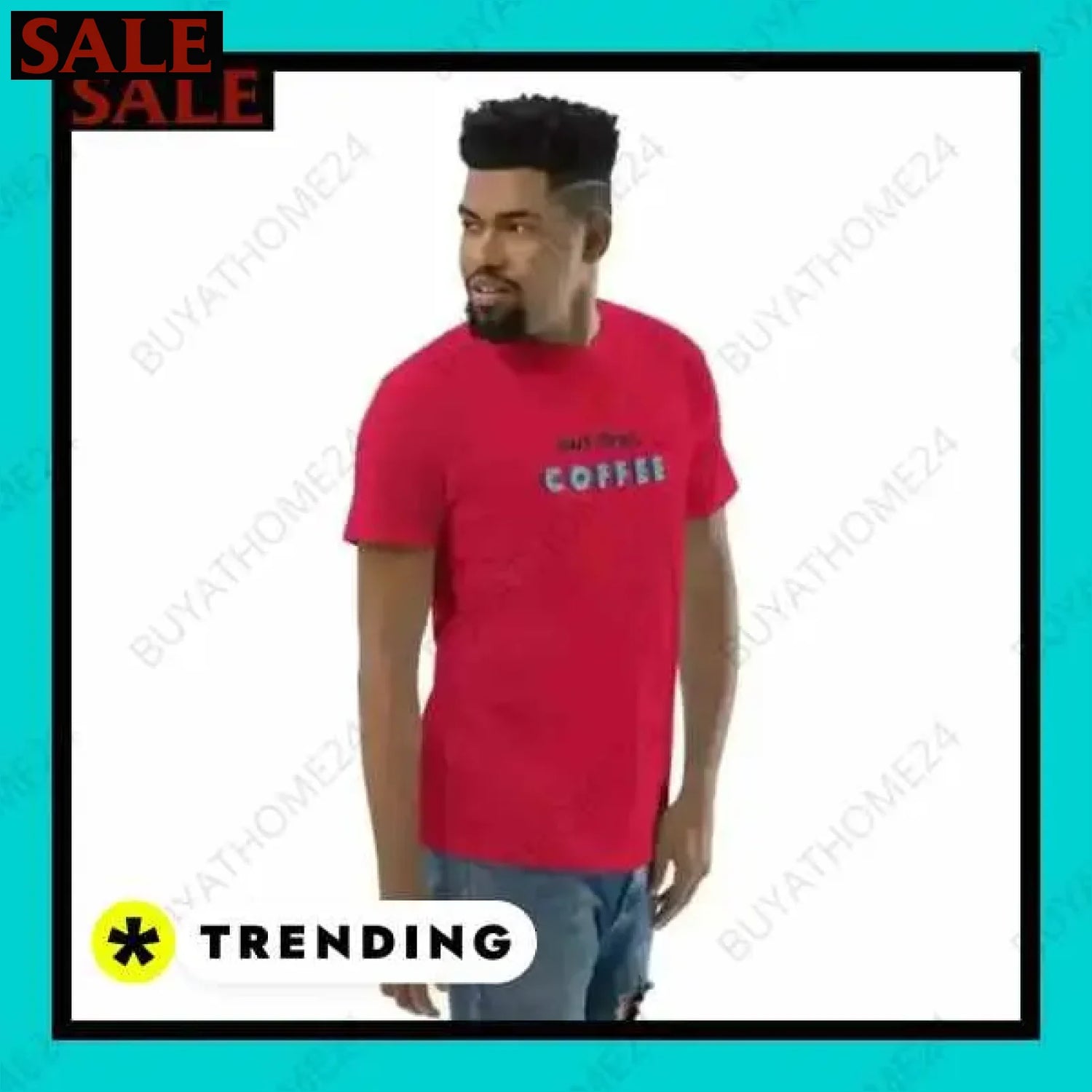 Herren T-Shirt aus Baumwolle in XS bis 3XL für zeitlosen Komfort  Textildruck BUYATHOME24, T-Shirts BUYATHOME24, Hoodies BUYATHOME24,  Hosen BUYATHOME24, Jacken BUYATHOME24, Schuhe BUYATHOME24