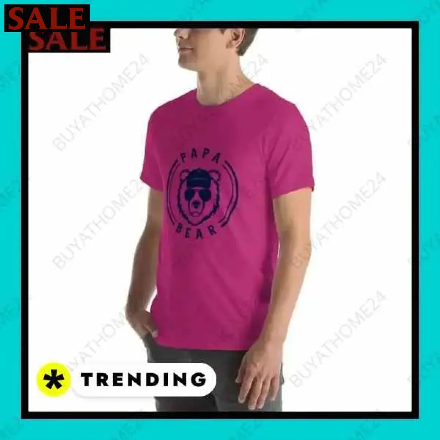 Herren T-Shirt aus Baumwolle in XS bis 5XL bei buyathome24 i herren  Textildruck BUYATHOME24, T-Shirts BUYATHOME24, Hoodies BUYATHOME24,  Hosen BUYATHOME24, Jacken BUYATHOME24, Schuhe BUYATHOME24