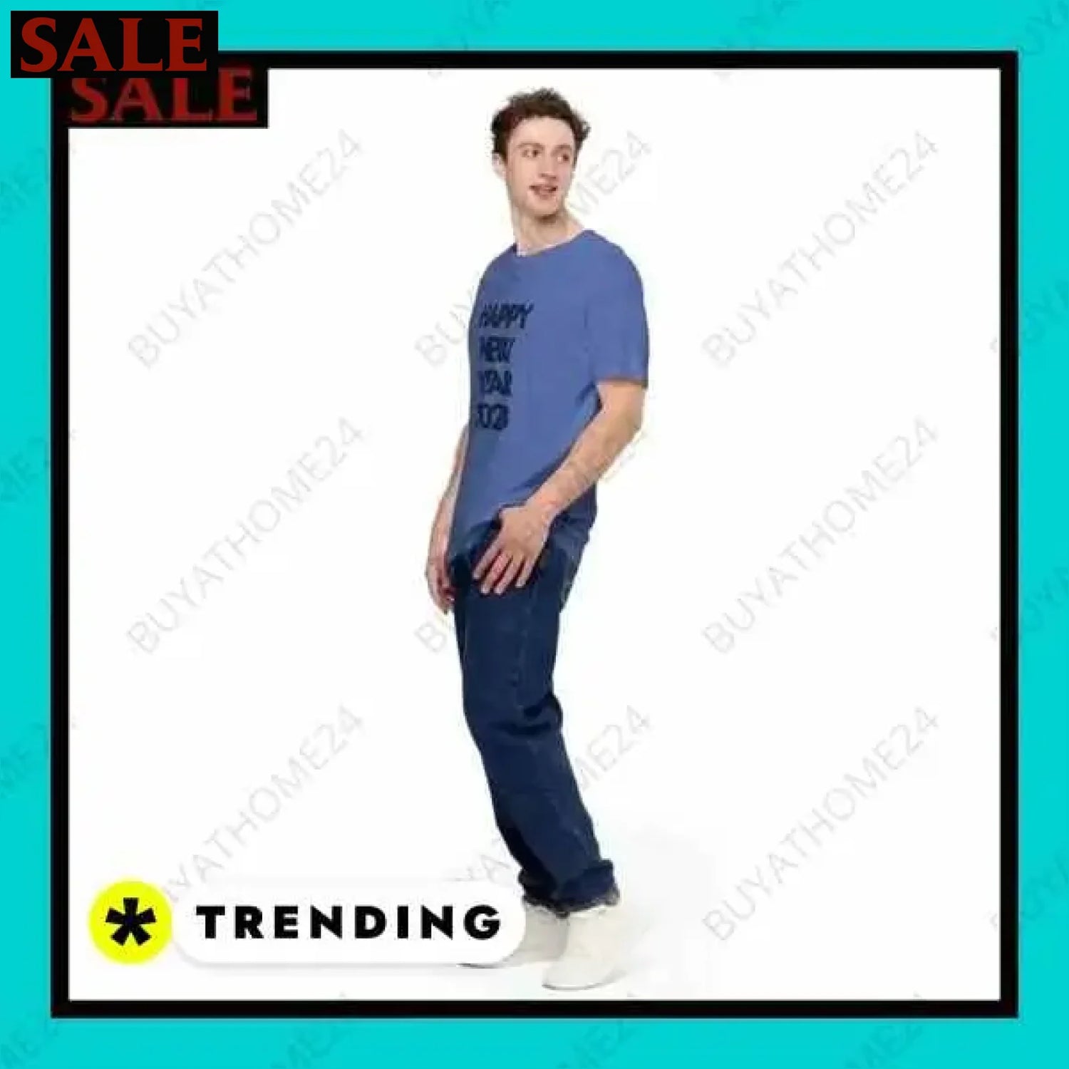 Herren T-Shirt aus Baumwolle in XS bis 5XL für jeden Look  Textildruck BUYATHOME24, T-Shirts BUYATHOME24, Hoodies BUYATHOME24,  Hosen BUYATHOME24, Jacken BUYATHOME24, Schuhe BUYATHOME24