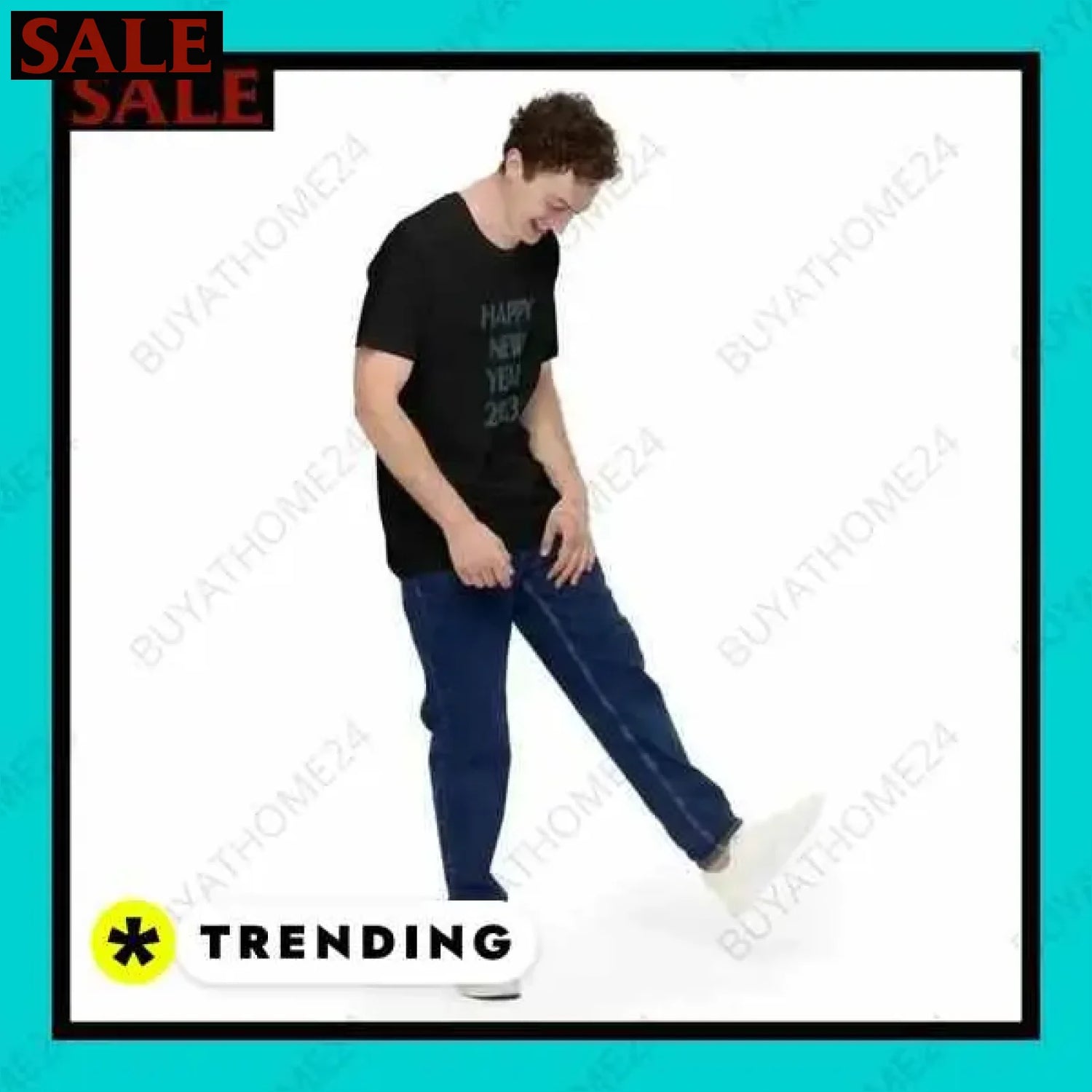Herren T-Shirt aus Baumwolle in XS bis 5XL für jeden Look  Textildruck BUYATHOME24, T-Shirts BUYATHOME24, Hoodies BUYATHOME24,  Hosen BUYATHOME24, Jacken BUYATHOME24, Schuhe BUYATHOME24
