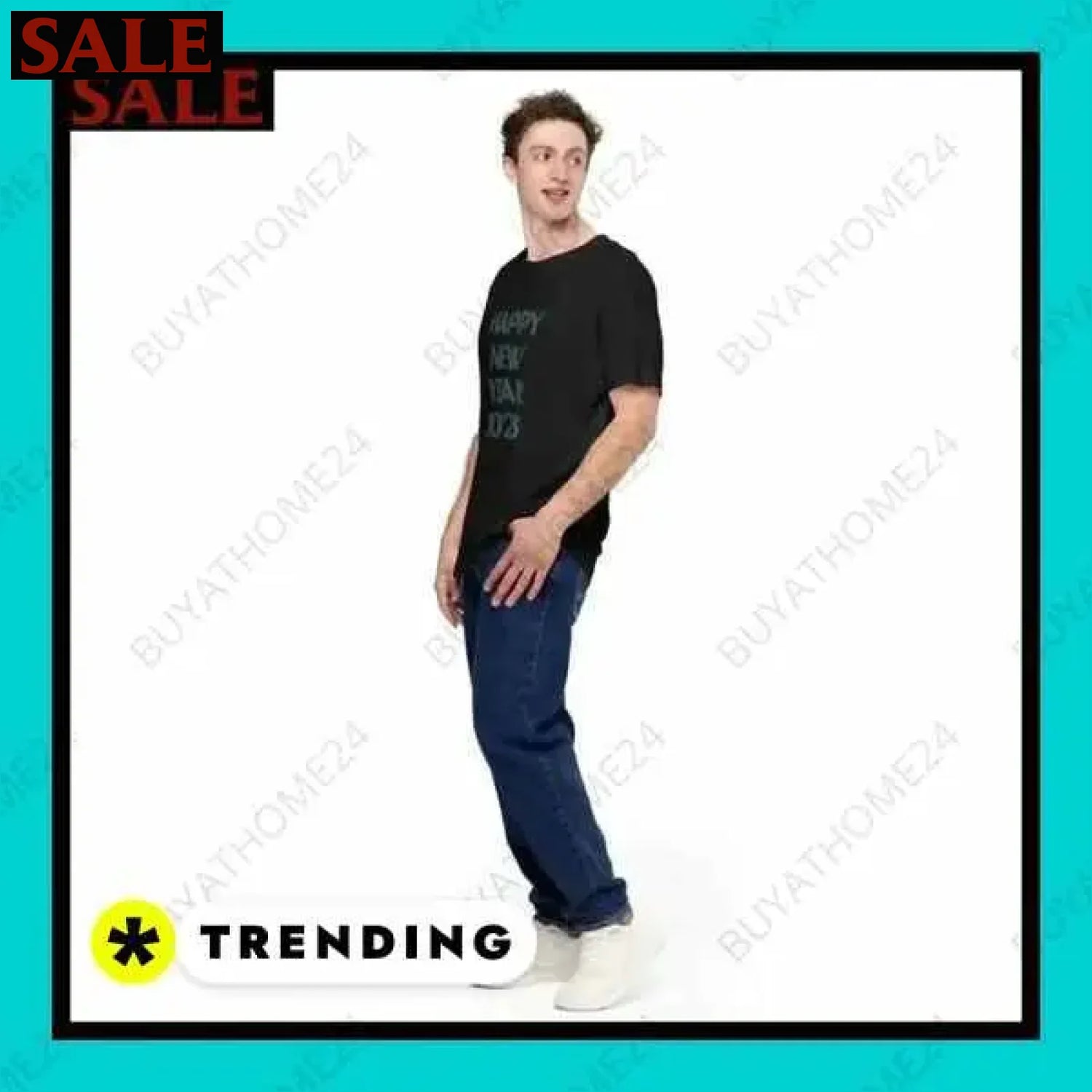 Herren T-Shirt aus Baumwolle in XS bis 5XL für jeden Look  Textildruck BUYATHOME24, T-Shirts BUYATHOME24, Hoodies BUYATHOME24,  Hosen BUYATHOME24, Jacken BUYATHOME24, Schuhe BUYATHOME24