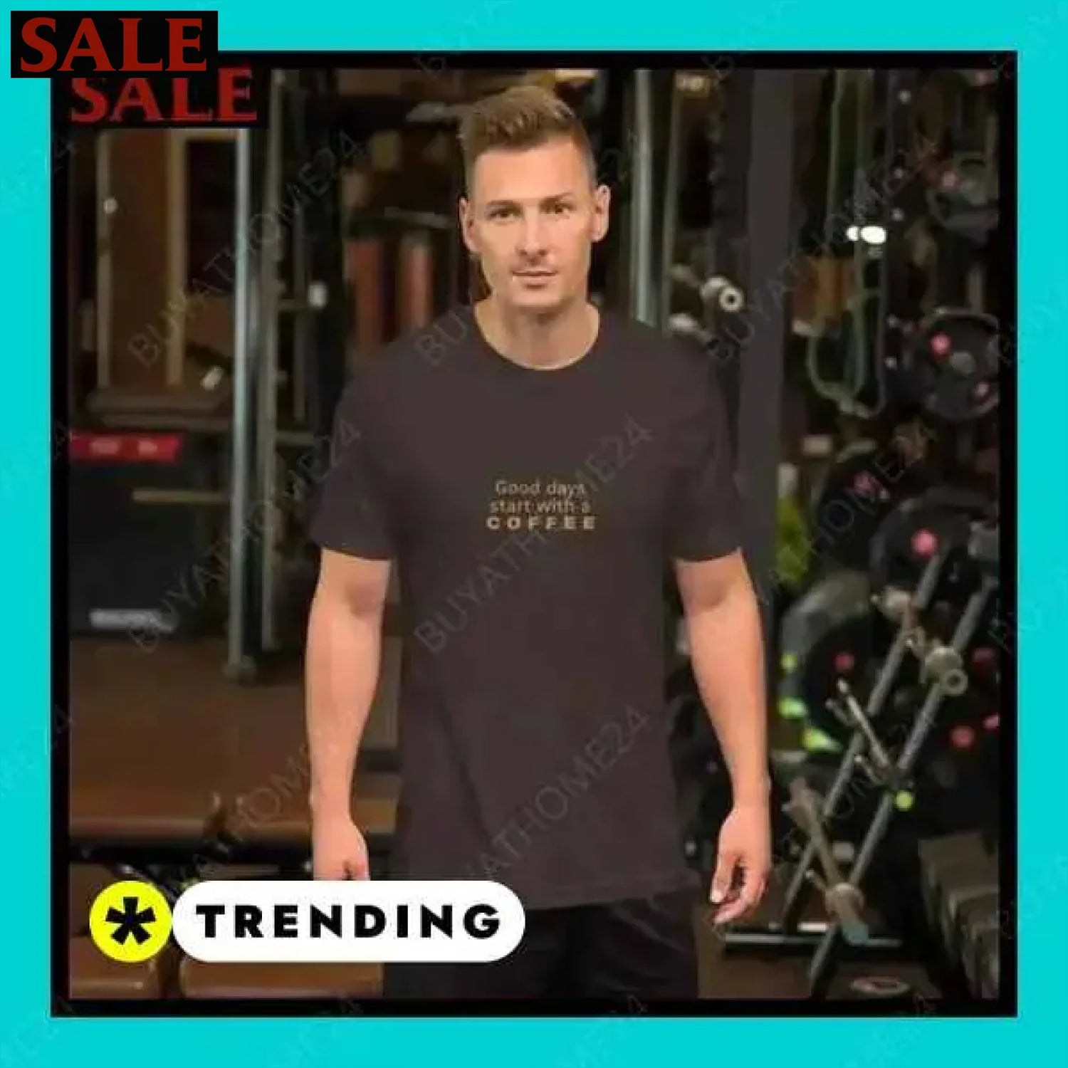 Herren T-Shirt aus Baumwolle in XS bis 5XL für stilvollen Komfort  Textildruck BUYATHOME24, T-Shirts BUYATHOME24, Hoodies BUYATHOME24,  Hosen BUYATHOME24, Jacken BUYATHOME24, Schuhe BUYATHOME24