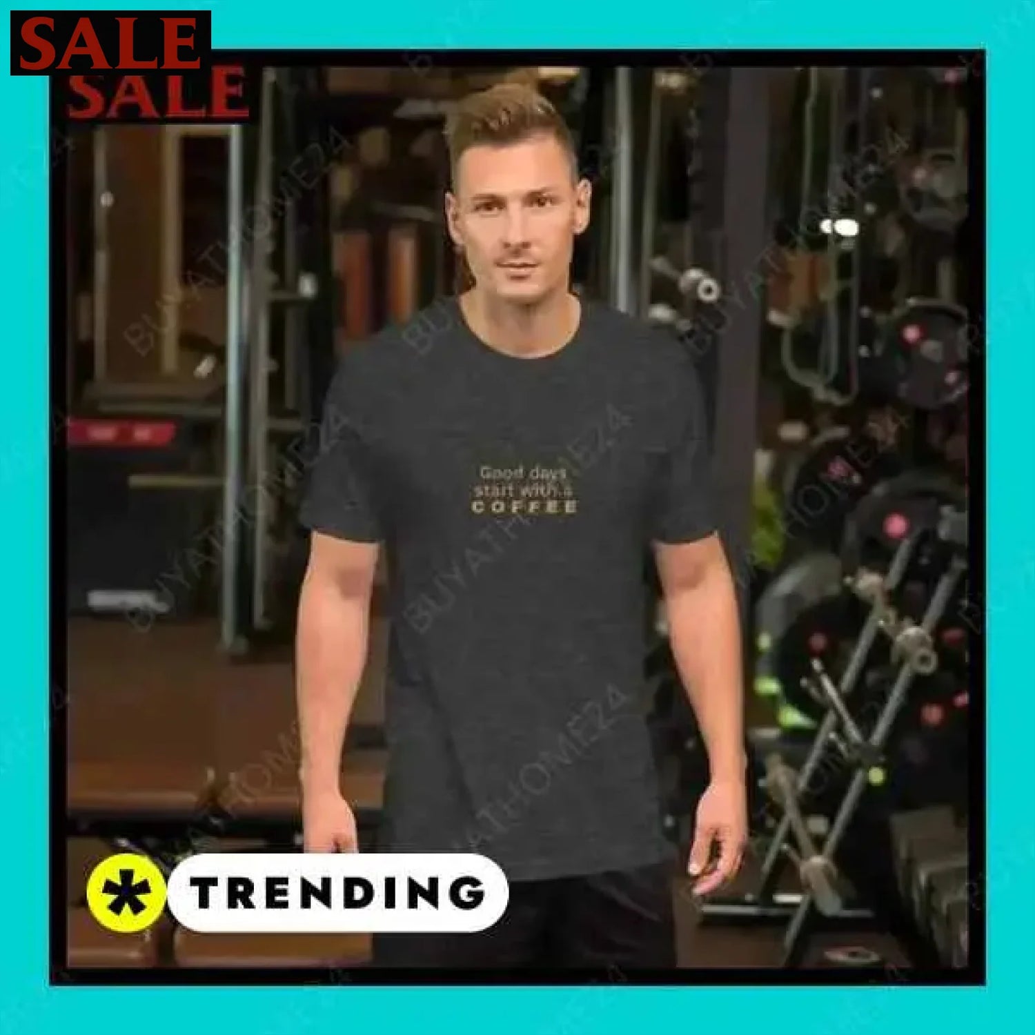 Herren T-Shirt aus Baumwolle in XS bis 5XL für stilvollen Komfort  Textildruck BUYATHOME24, T-Shirts BUYATHOME24, Hoodies BUYATHOME24,  Hosen BUYATHOME24, Jacken BUYATHOME24, Schuhe BUYATHOME24
