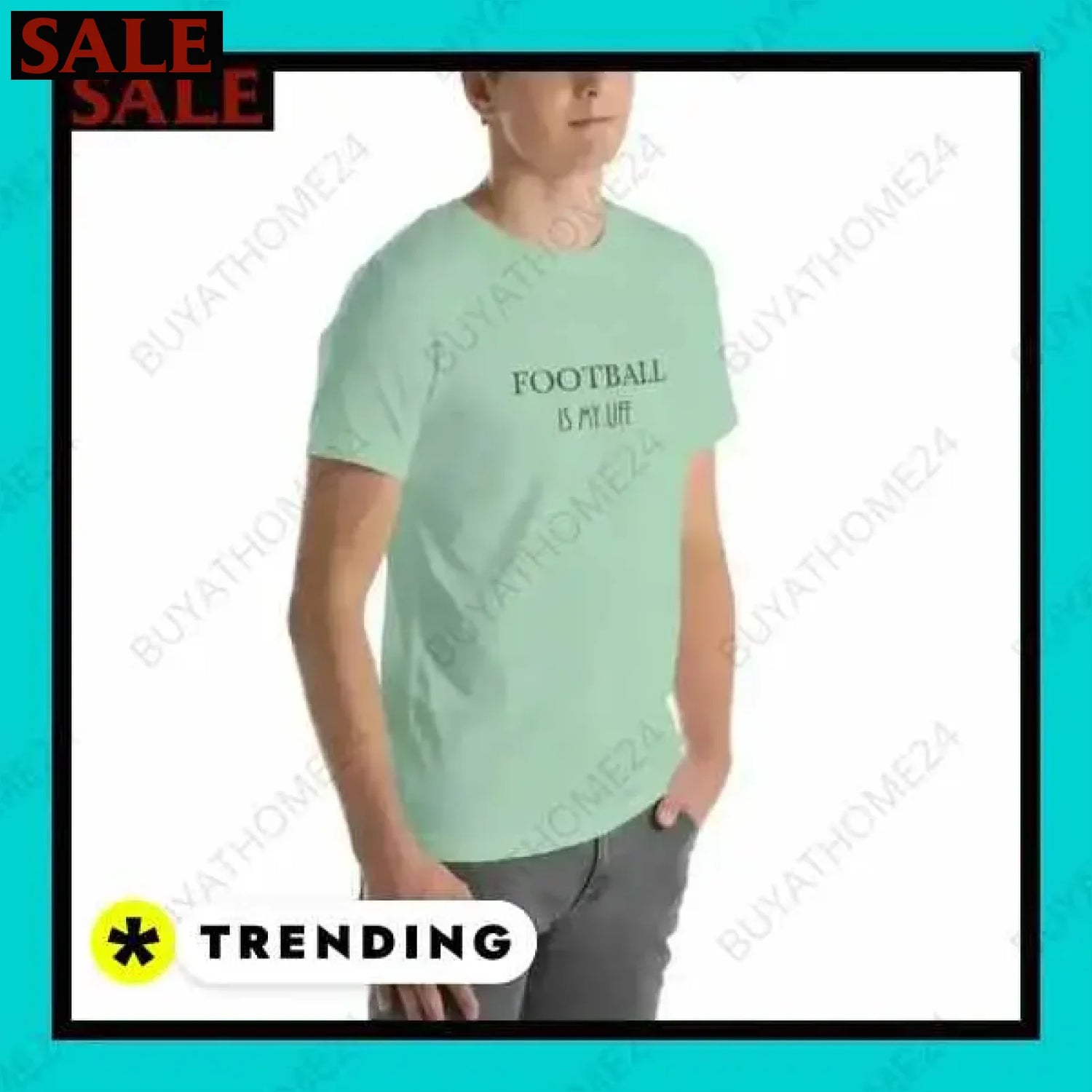Herren T-Shirt aus Baumwolle in XS bis 5XL für vielseitigen Stil  Textildruck BUYATHOME24, T-Shirts BUYATHOME24, Hoodies BUYATHOME24,  Hosen BUYATHOME24, Jacken BUYATHOME24, Schuhe BUYATHOME24
