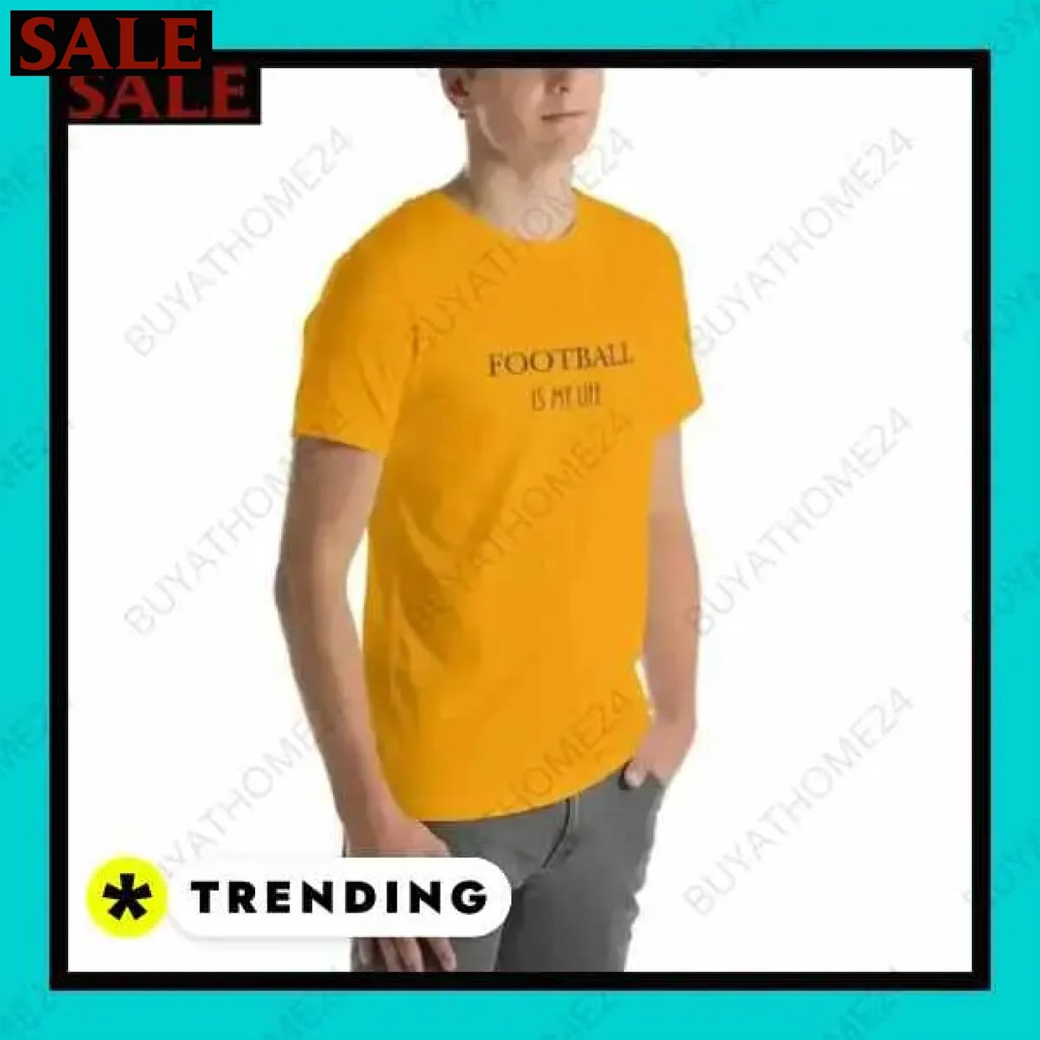 Herren T-Shirt aus Baumwolle in XS bis 5XL für vielseitigen Stil  Textildruck BUYATHOME24, T-Shirts BUYATHOME24, Hoodies BUYATHOME24,  Hosen BUYATHOME24, Jacken BUYATHOME24, Schuhe BUYATHOME24