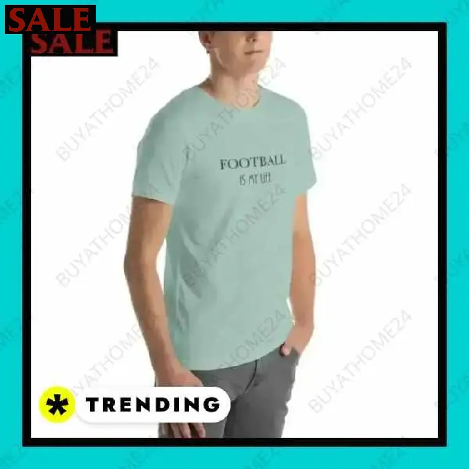 Herren T-Shirt aus Baumwolle in XS bis 5XL für vielseitigen Stil  Textildruck BUYATHOME24, T-Shirts BUYATHOME24, Hoodies BUYATHOME24,  Hosen BUYATHOME24, Jacken BUYATHOME24, Schuhe BUYATHOME24