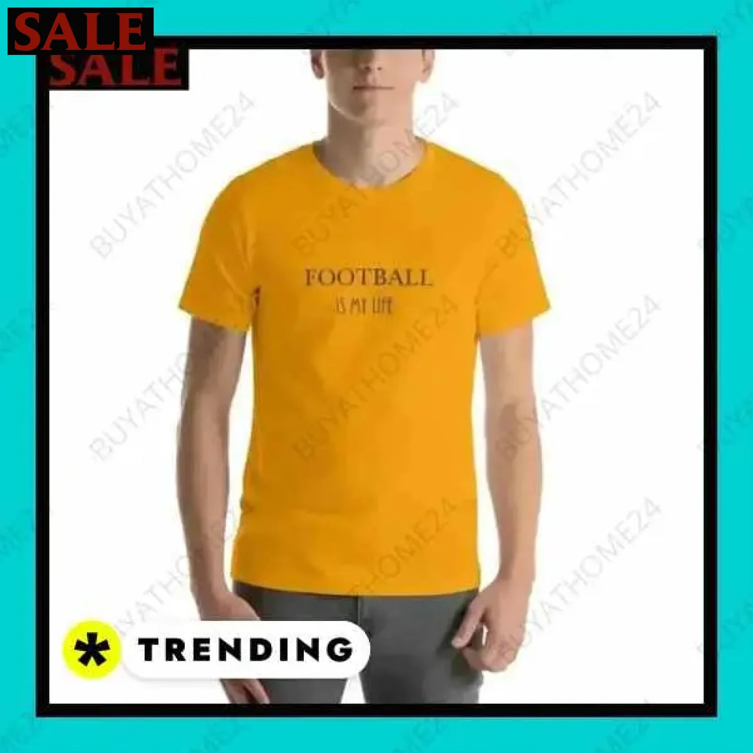 Herren T-Shirt aus Baumwolle in XS bis 5XL für vielseitigen Stil  Textildruck BUYATHOME24, T-Shirts BUYATHOME24, Hoodies BUYATHOME24,  Hosen BUYATHOME24, Jacken BUYATHOME24, Schuhe BUYATHOME24