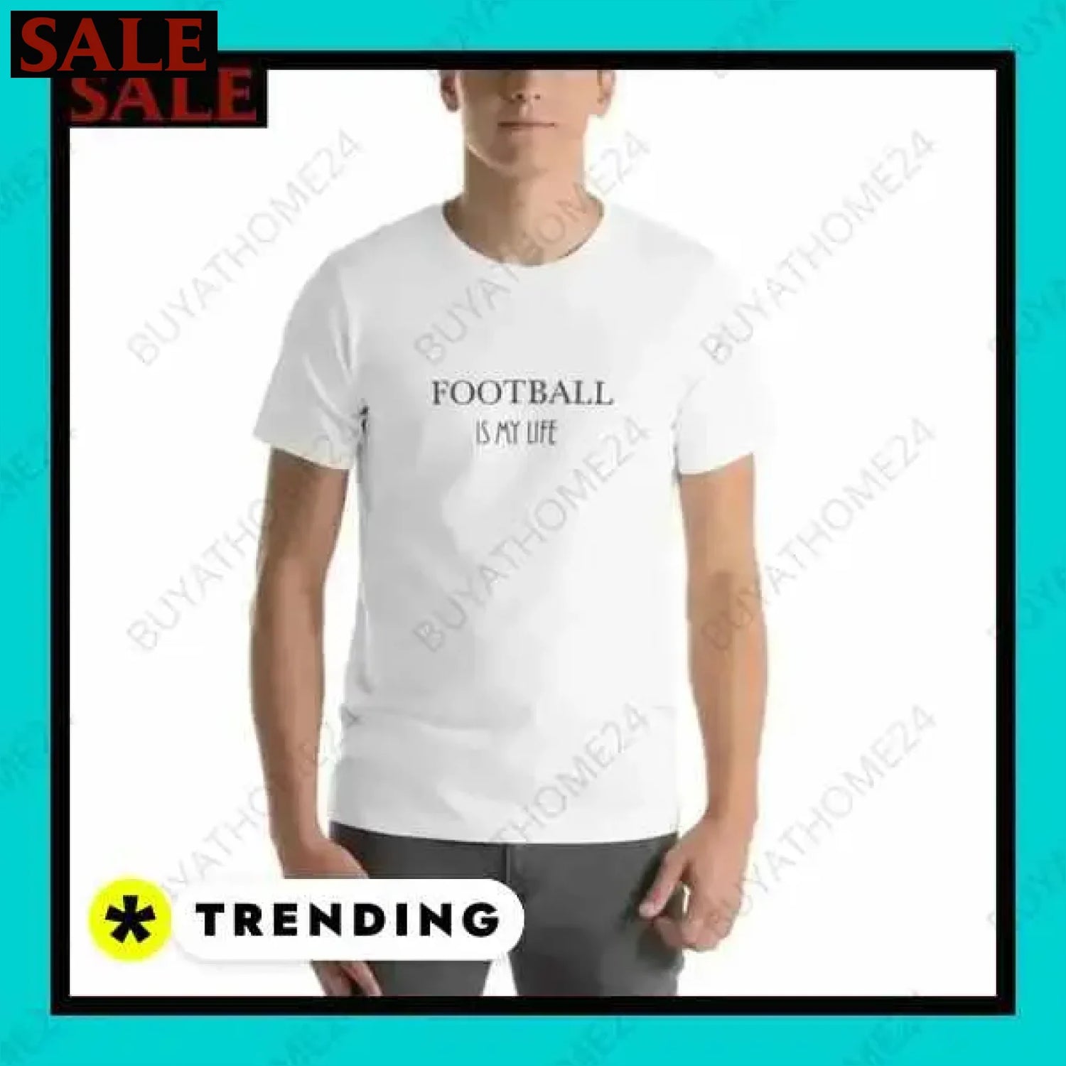 Herren T-Shirt aus Baumwolle in XS bis 5XL für vielseitigen Stil  Textildruck BUYATHOME24, T-Shirts BUYATHOME24, Hoodies BUYATHOME24,  Hosen BUYATHOME24, Jacken BUYATHOME24, Schuhe BUYATHOME24