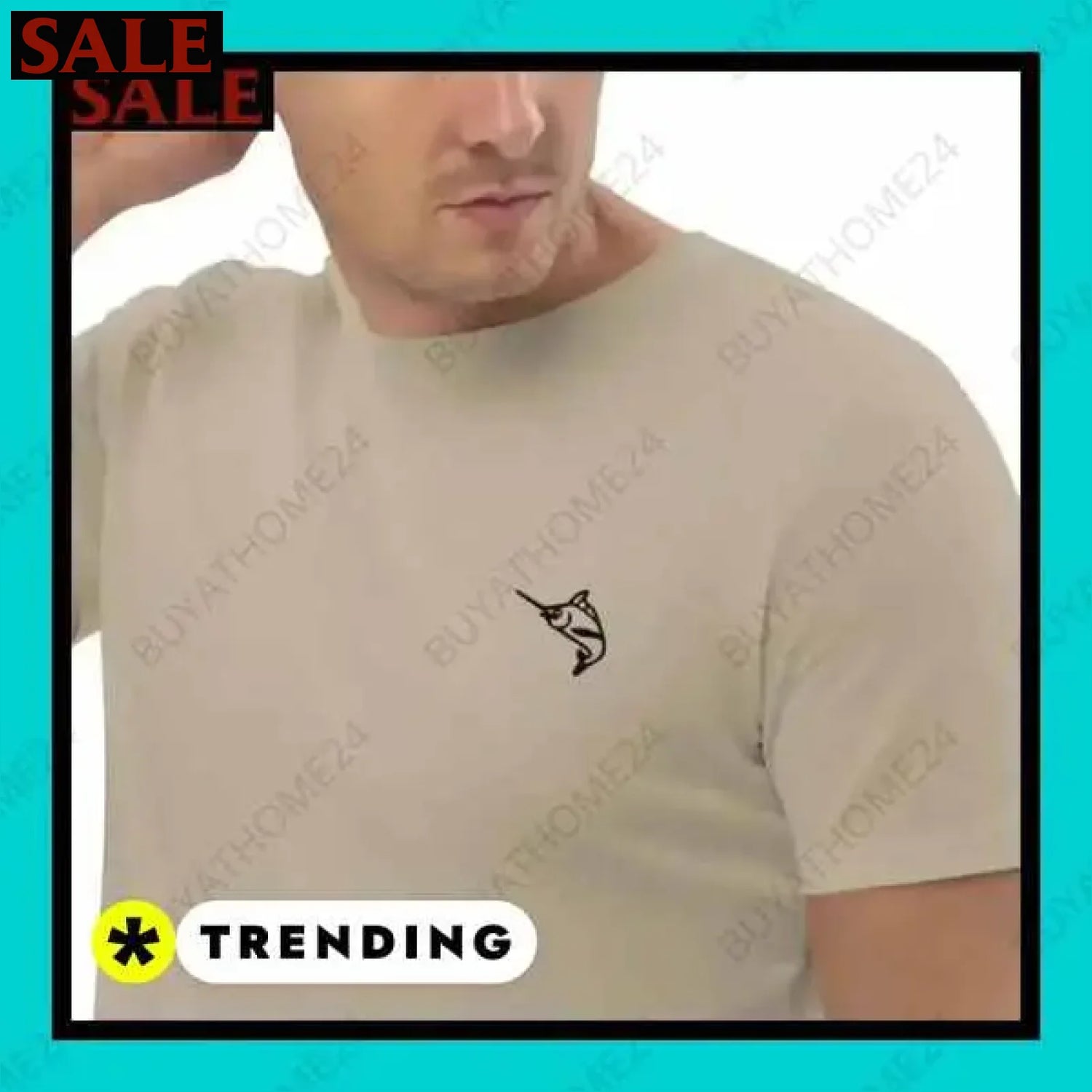 Herren T-Shirt aus Baumwolle mit vielseitigem Design und Komfort  Textildruck BUYATHOME24, T-Shirts BUYATHOME24, Hoodies BUYATHOME24,  Hosen BUYATHOME24, Jacken BUYATHOME24, Schuhe BUYATHOME24