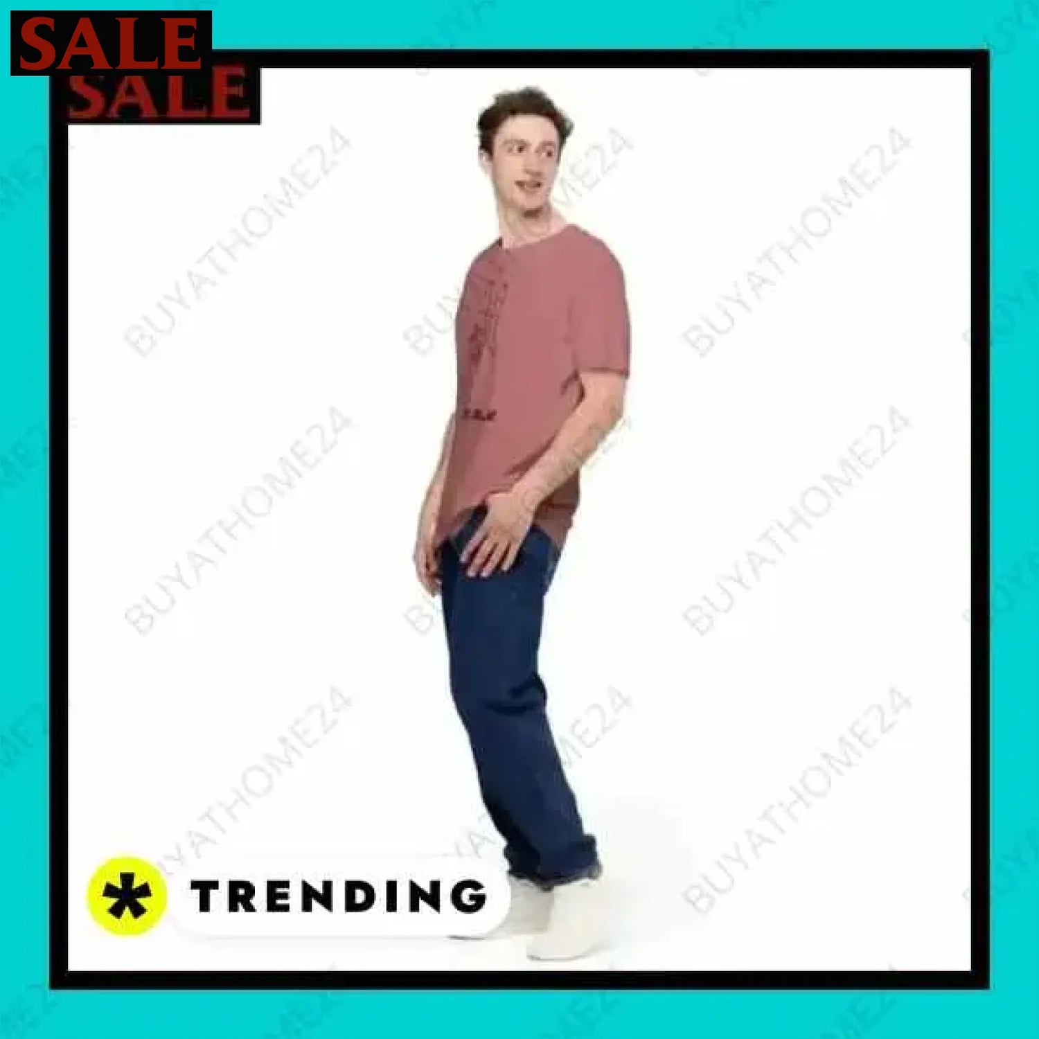 • Rundhalsshirts I Herren & Damen T-Shirt XS bis 4XL  Textildruck BUYATHOME24, T-Shirts BUYATHOME24, Hoodies BUYATHOME24,  Hosen BUYATHOME24, Jacken BUYATHOME24, Schuhe BUYATHOME24