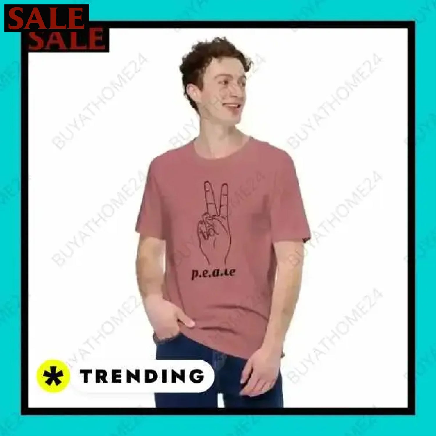 • Rundhalsshirts I Herren & Damen T-Shirt XS bis 4XL  Textildruck BUYATHOME24, T-Shirts BUYATHOME24, Hoodies BUYATHOME24,  Hosen BUYATHOME24, Jacken BUYATHOME24, Schuhe BUYATHOME24