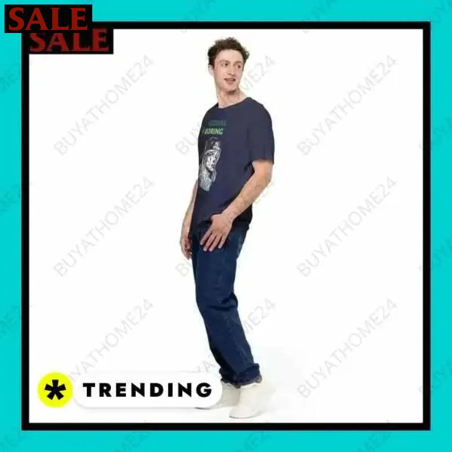 Herren T-Shirt in Baumwolle XS bis 5XL für jeden Anlass  Textildruck BUYATHOME24, T-Shirts BUYATHOME24, Hoodies BUYATHOME24,  Hosen BUYATHOME24, Jacken BUYATHOME24, Schuhe BUYATHOME24