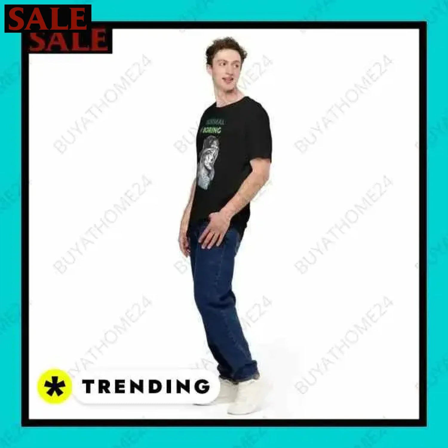 Herren T-Shirt in Baumwolle XS bis 5XL für jeden Anlass  Textildruck BUYATHOME24, T-Shirts BUYATHOME24, Hoodies BUYATHOME24,  Hosen BUYATHOME24, Jacken BUYATHOME24, Schuhe BUYATHOME24