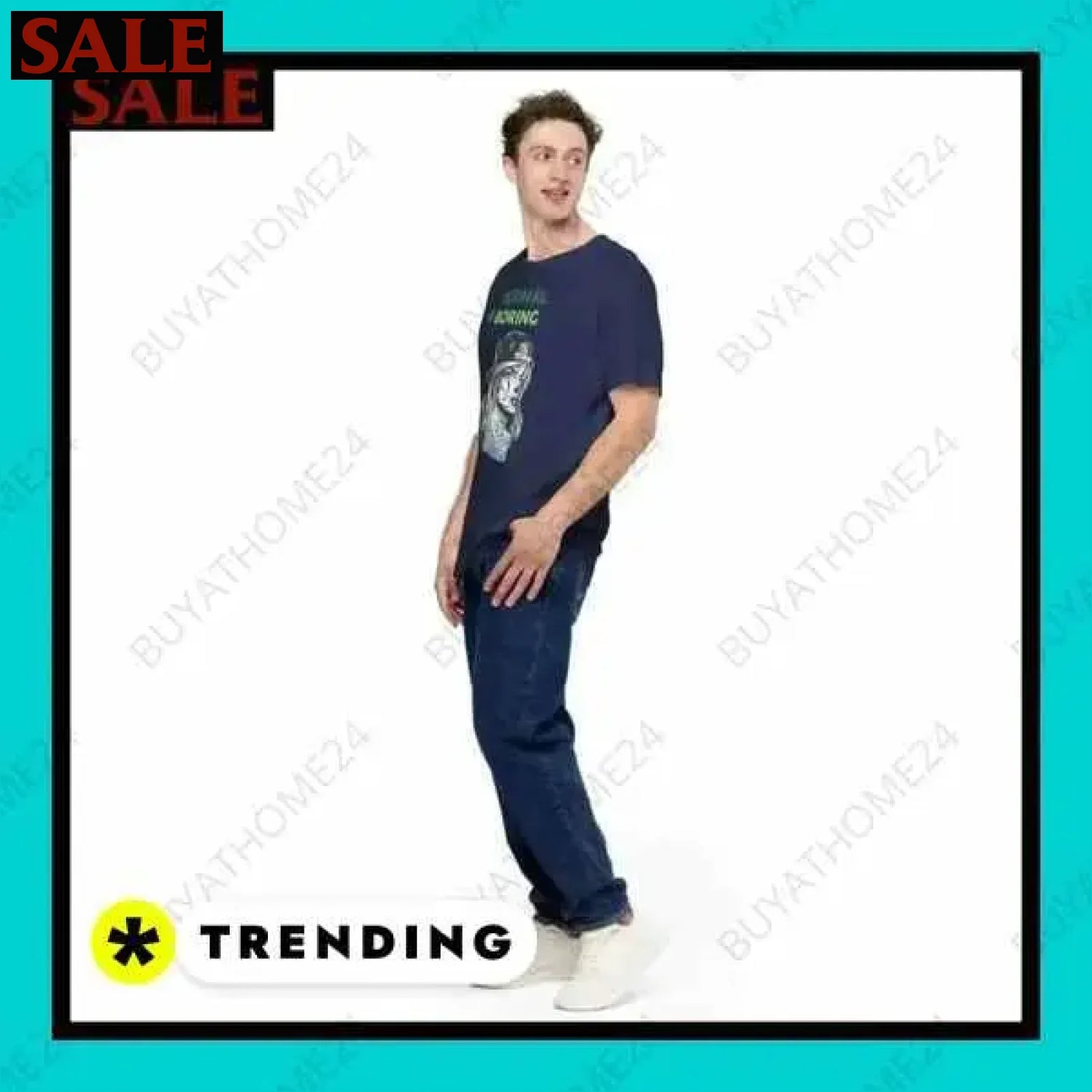 Herren T-Shirt in Baumwolle XS bis 5XL für jeden Anlass  Textildruck BUYATHOME24, T-Shirts BUYATHOME24, Hoodies BUYATHOME24,  Hosen BUYATHOME24, Jacken BUYATHOME24, Schuhe BUYATHOME24