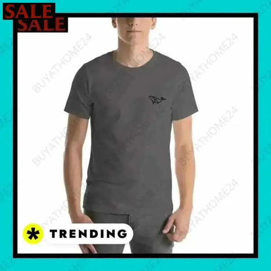 SALE % Rundhalsshirts I Kurzarm Besticktes Unisex T-Shirt XS-5XL BUYATHOME24®