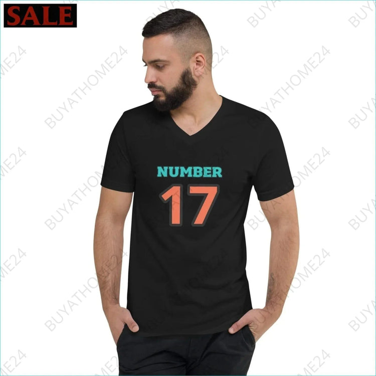 Herren T-Shirt mit V-Ausschnitt S-2XL - BUYATHOME24 - T-Shirtdruck - GERMANY - HERRENMODE, T-Shirt mit V-Ausschnitt, YOUR STYLE