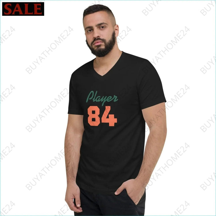 Herren T-Shirt mit V-Ausschnitt S-2XL - BUYATHOME24 - T-Shirtdruck - GERMANY - HERRENMODE, T-Shirt mit V-Ausschnitt