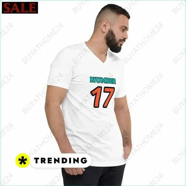 herren-t-shirt-mit-v-ausschnitt-s-2xl-buyathome24-t-shirtdruck-744 - BUYATHOME24®