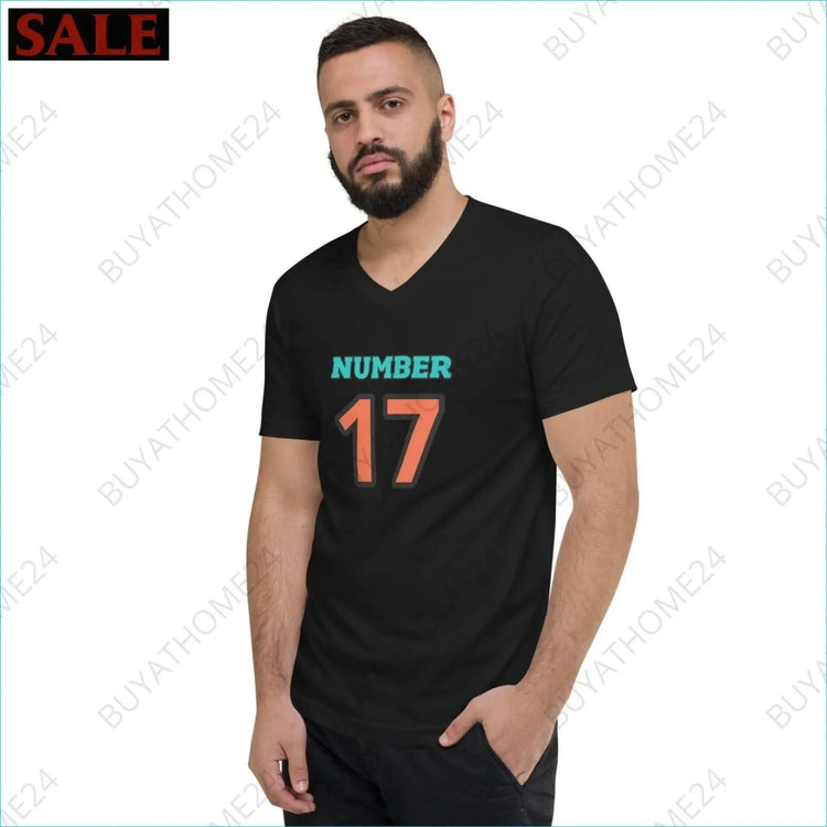 Herren T-Shirt mit V-Ausschnitt S-2XL - BUYATHOME24 - T-Shirtdruck - GERMANY - HERRENMODE, T-Shirt mit V-Ausschnitt, YOUR STYLE