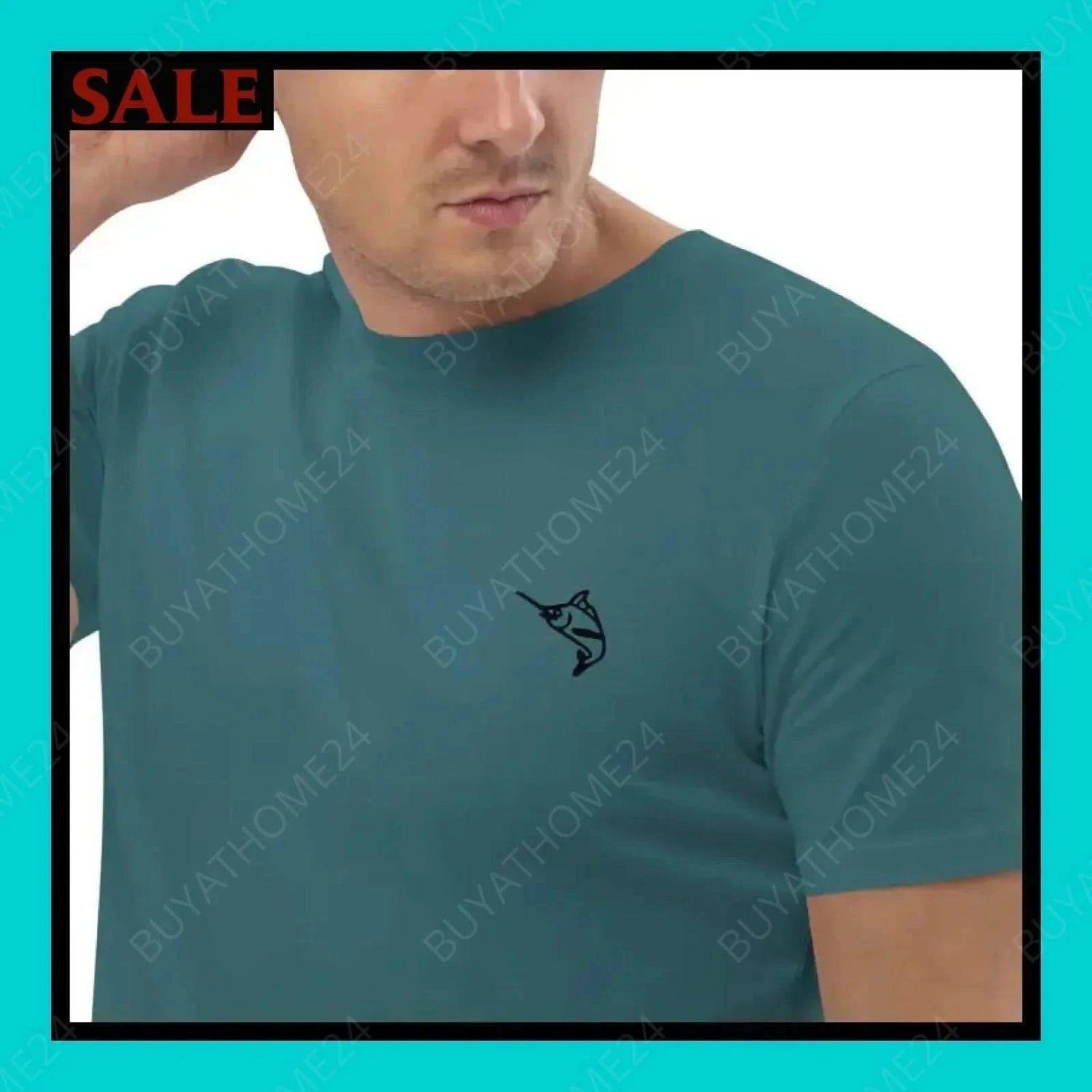 Herren T-Shirt S-2XL - BUYATHOME24 -bestickt - GERMANY - HERRENMODE, T-Shirt