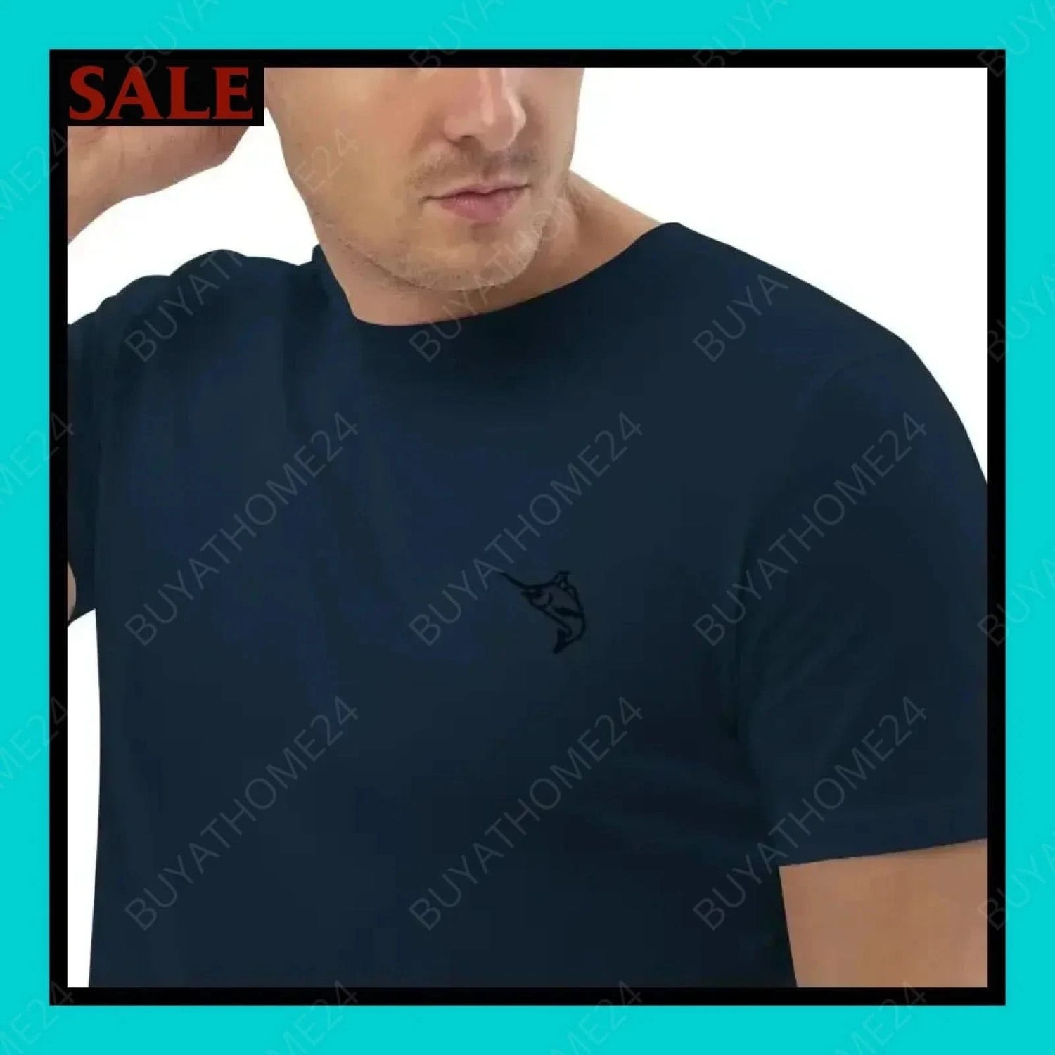 Herren T-Shirt S-2XL - BUYATHOME24 -bestickt - GERMANY - HERRENMODE, T-Shirt