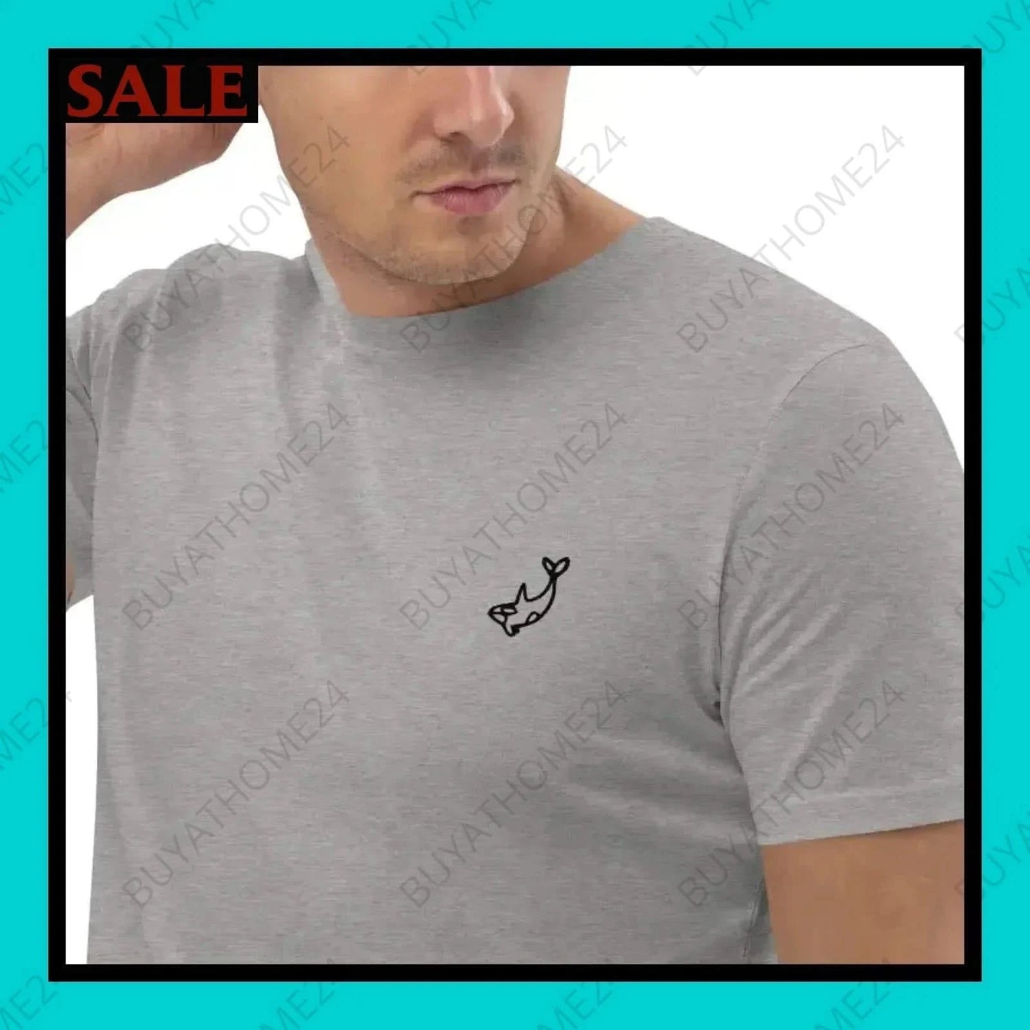 Herren T-Shirt S-2XL - BUYATHOME24 - bestickt - GERMANY - HERRENMODE, T-Shirt