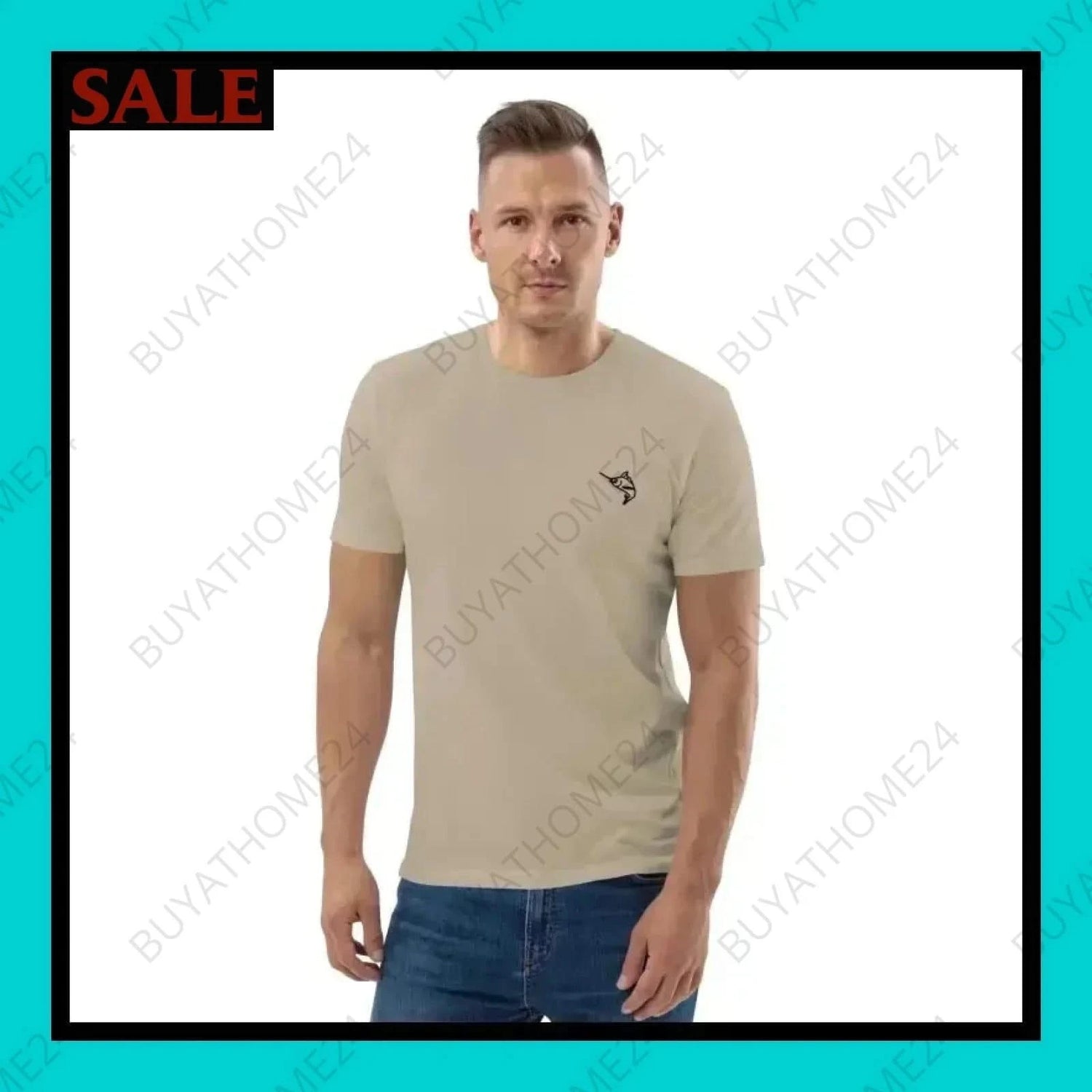 Herren T-Shirt S-2XL - BUYATHOME24 -bestickt - GERMANY - HERRENMODE, T-Shirt