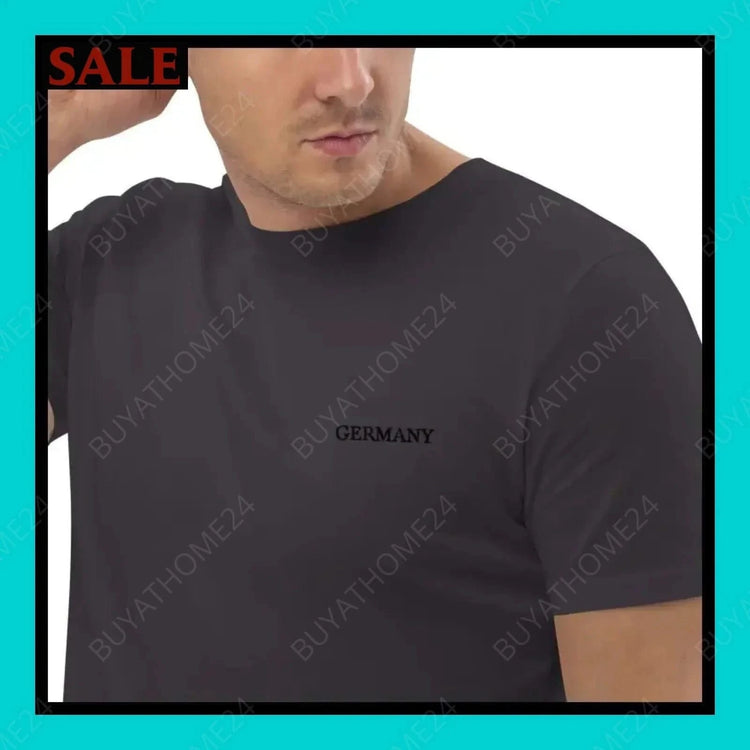 Herren T-Shirt S-2XL - BUYATHOME24 - bestickt - GERMANY - HERRENMODE, T-Shirt, YOUR STYLE