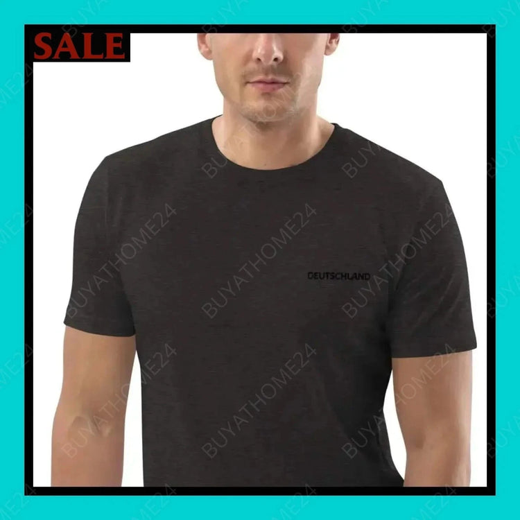 Herren T-Shirt S-2XL - BUYATHOME24 - bestickt - GERMANY - HERRENMODE, T-Shirt, YOUR STYLE