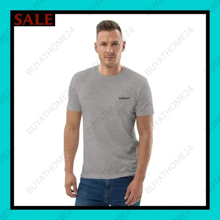 Herren T-Shirt S-2XL - BUYATHOME24 - bestickt - GERMANY - HERRENMODE, T-Shirt, YOUR STYLE