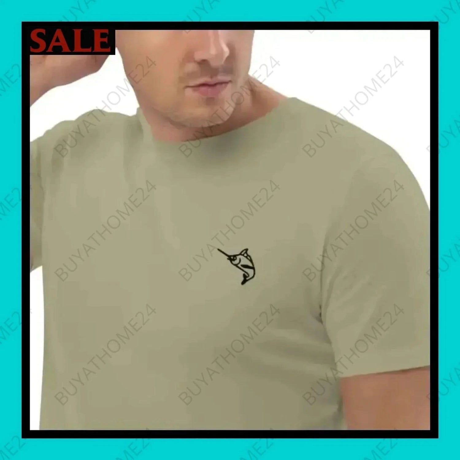 Herren T-Shirt S-2XL - BUYATHOME24 - bestickt - GERMANY - HERRENMODE, T-Shirt