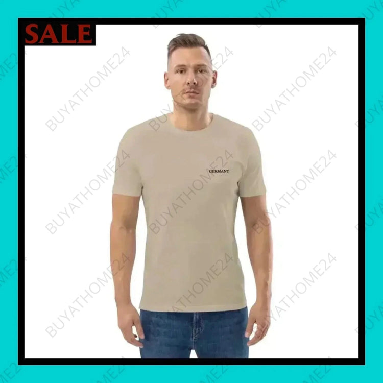 Herren T-Shirt S-2XL - BUYATHOME24 - bestickt - GERMANY - HERRENMODE, T-Shirt, YOUR STYLE