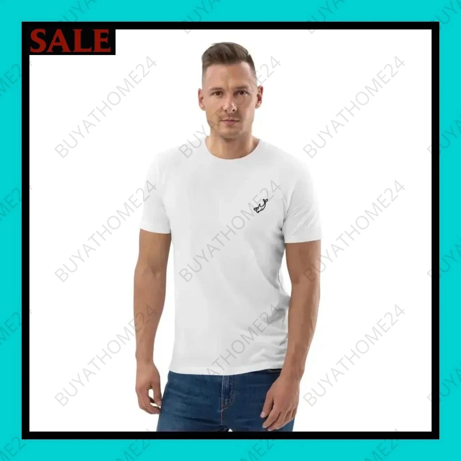 Herren T-Shirt S-2XL - BUYATHOME24 - bestickt - GERMANY - HERRENMODE, T-Shirt