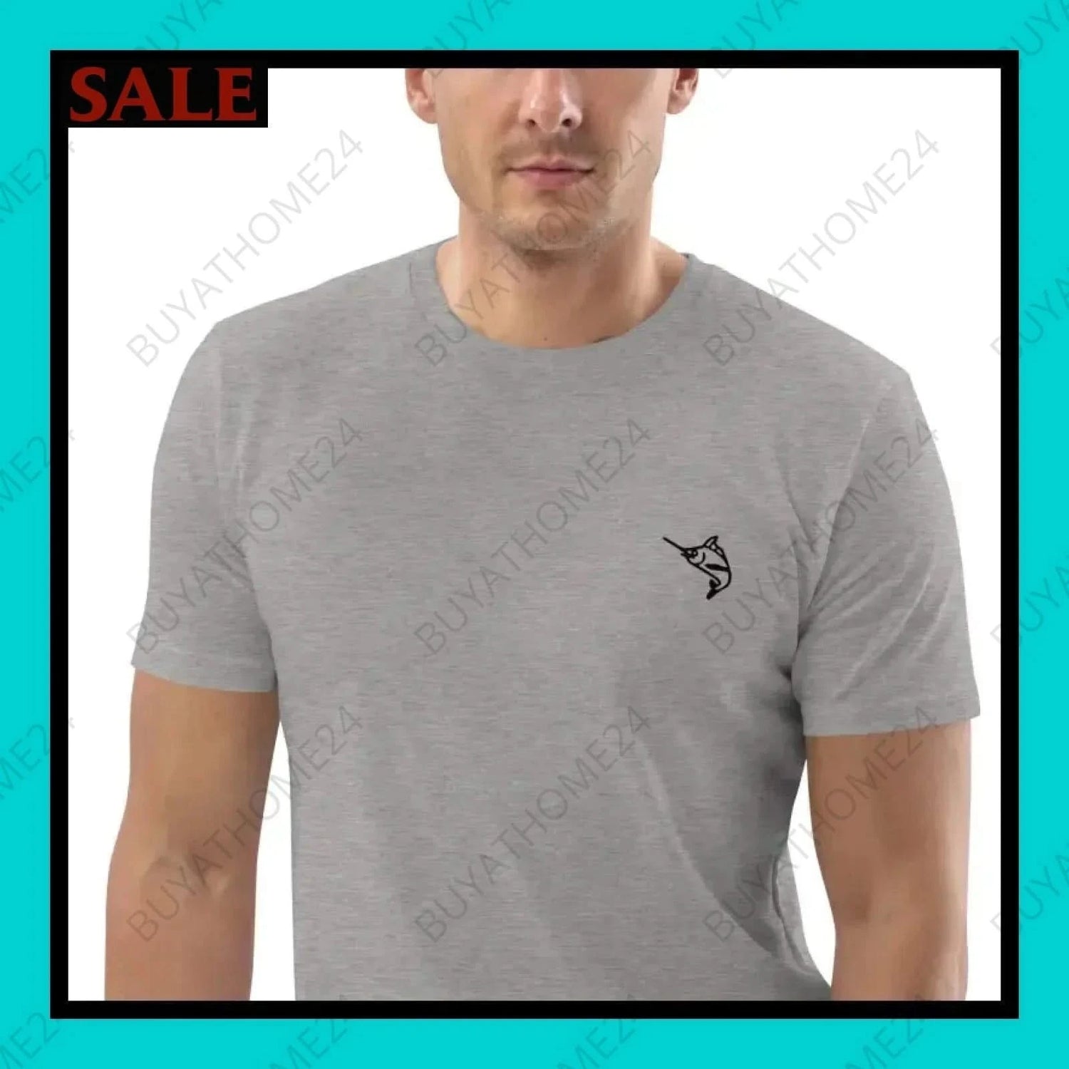 Herren T-Shirt S-2XL - BUYATHOME24 -bestickt - GERMANY - HERRENMODE, T-Shirt