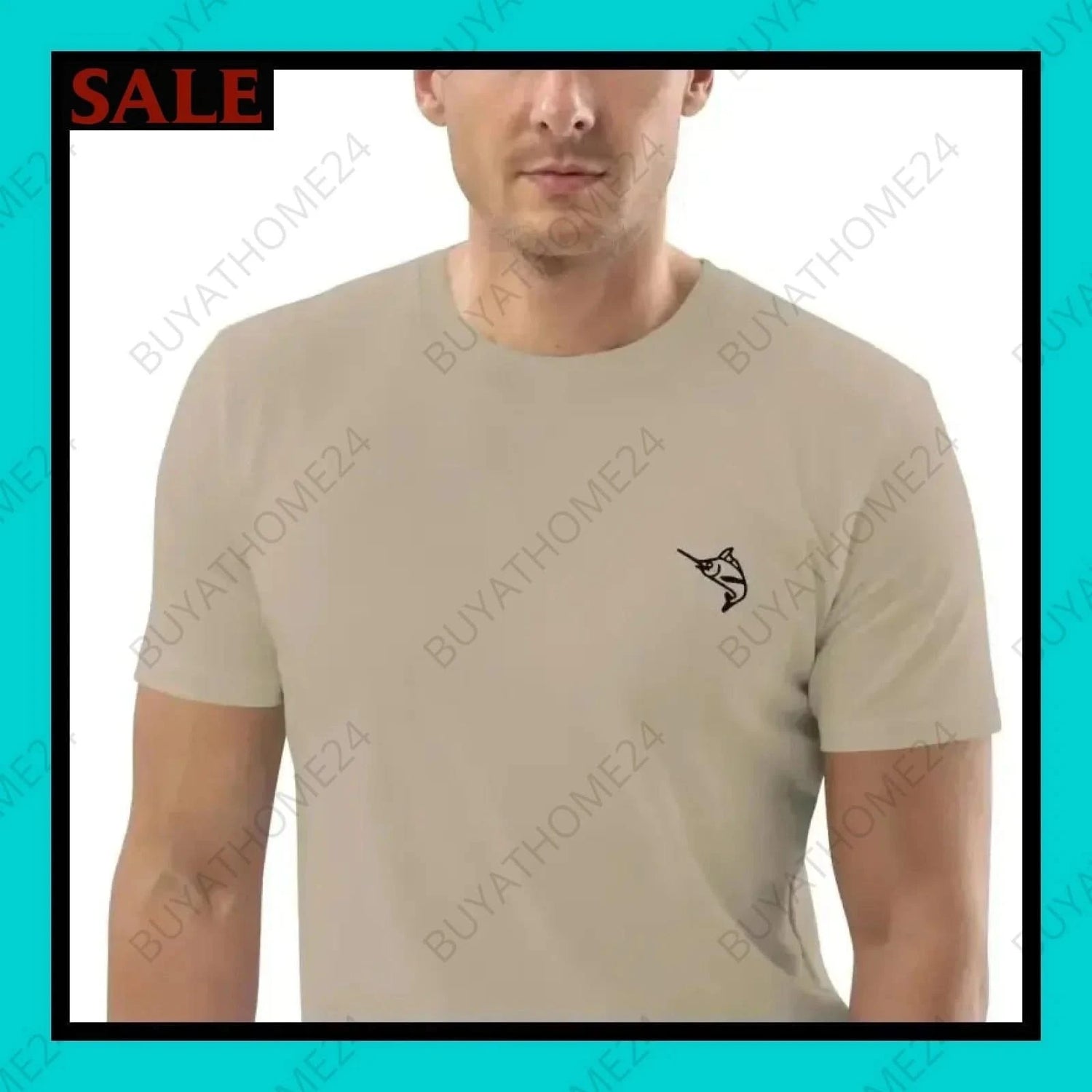 Herren T-Shirt S-2XL - BUYATHOME24 -bestickt - GERMANY - HERRENMODE, T-Shirt