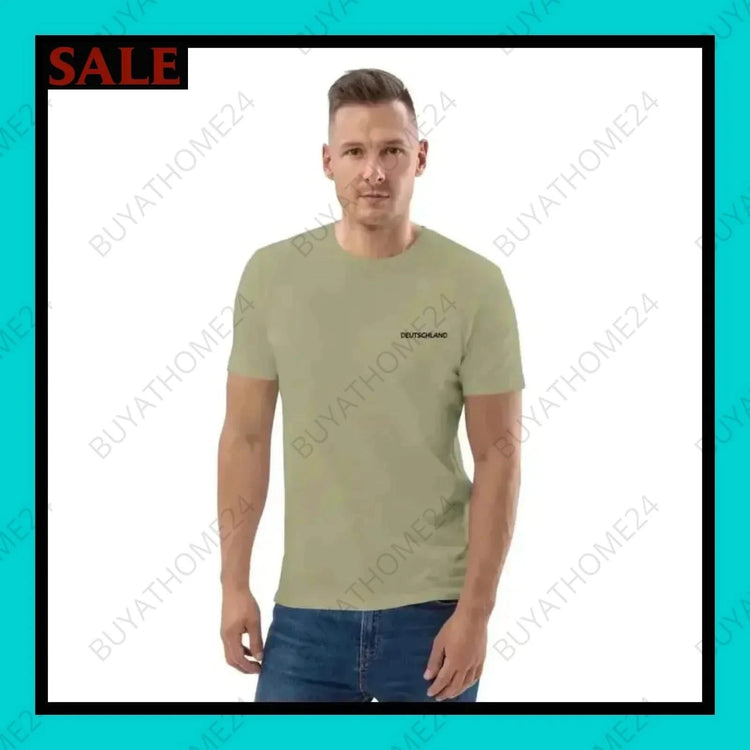 Herren T-Shirt S-2XL - BUYATHOME24 - bestickt - GERMANY - HERRENMODE, T-Shirt, YOUR STYLE