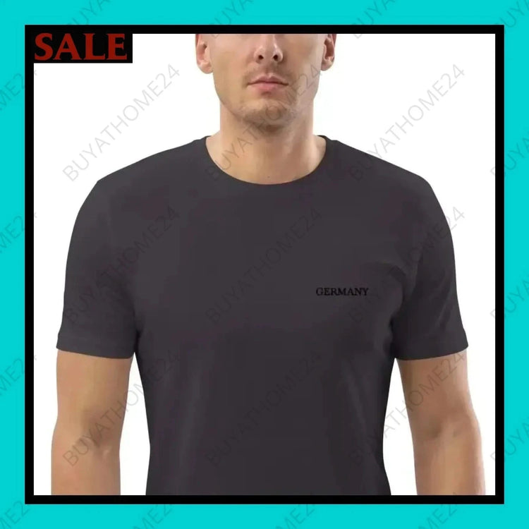 Herren T-Shirt S-2XL - BUYATHOME24 - bestickt - GERMANY - HERRENMODE, T-Shirt, YOUR STYLE