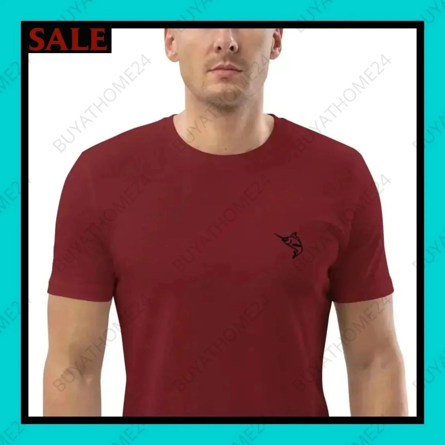 Herren T-Shirt S-2XL - BUYATHOME24 -bestickt - GERMANY - HERRENMODE, T-Shirt