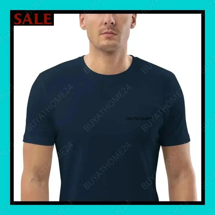 Herren T-Shirt S-2XL - BUYATHOME24 - bestickt - GERMANY - HERRENMODE, T-Shirt, YOUR STYLE