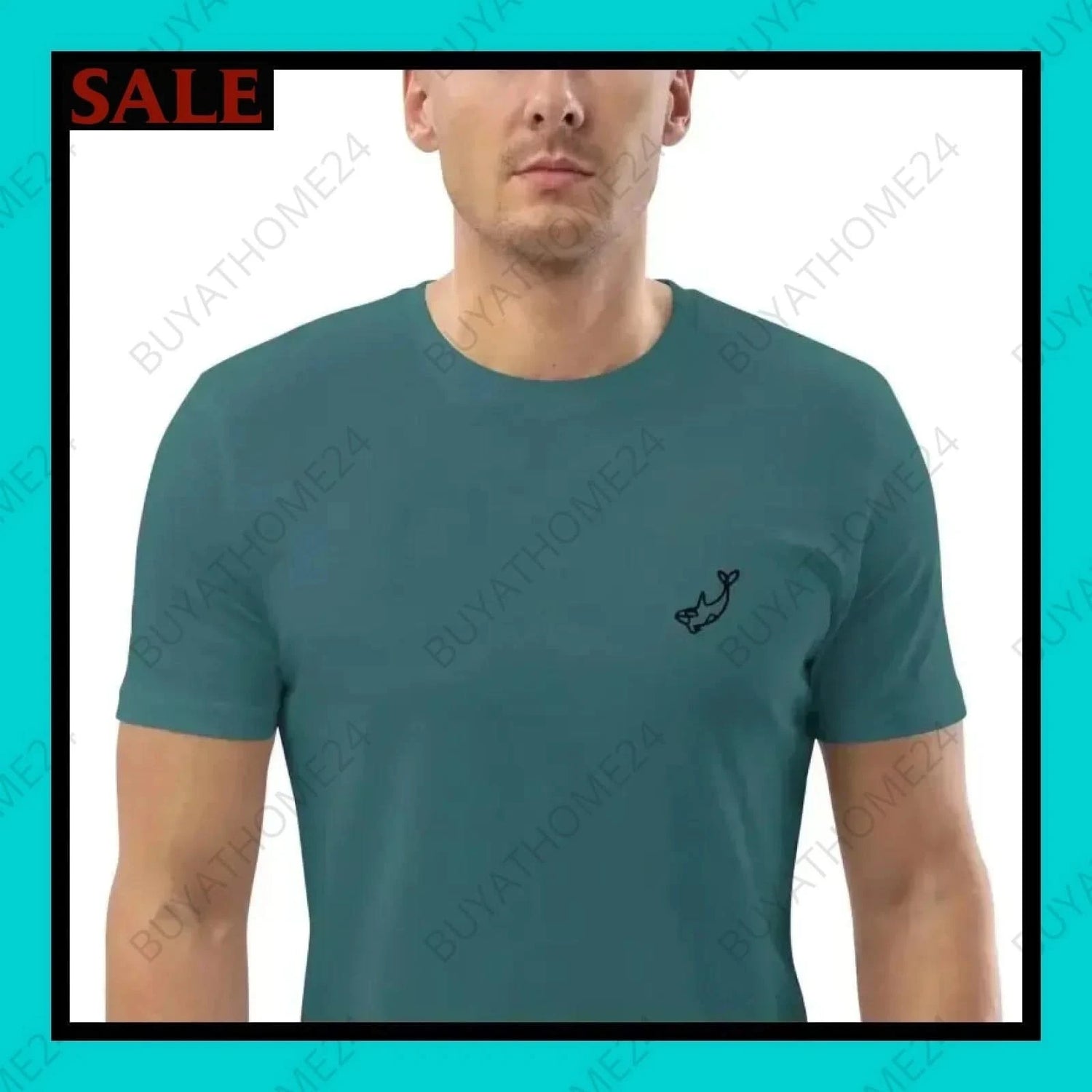 Herren T-Shirt S-2XL - BUYATHOME24 - bestickt - GERMANY - HERRENMODE, T-Shirt