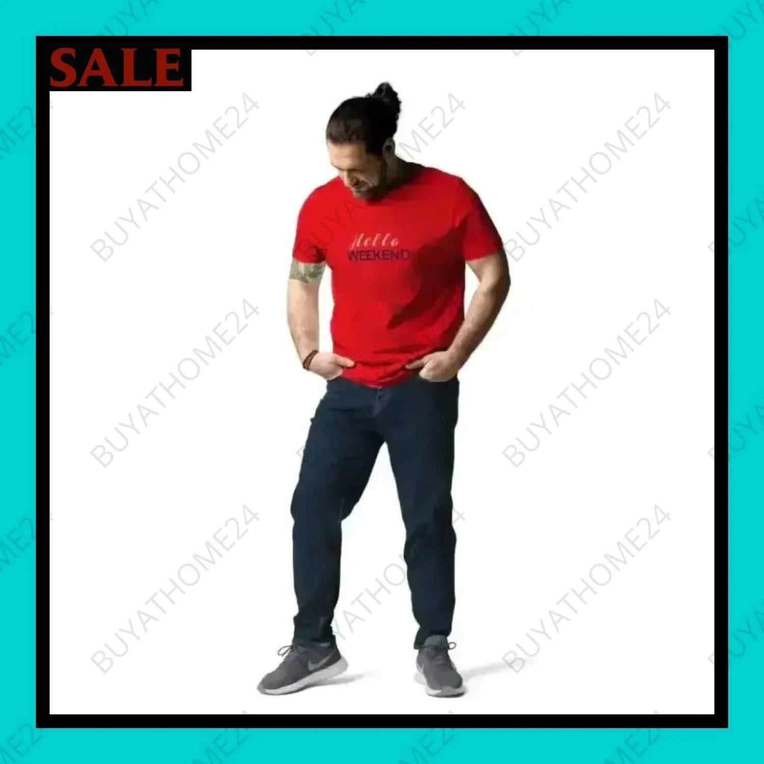 Herren T-Shirt S-2XL - BUYATHOME24 - T-Shirtdruck - GERMANY - HERRENMODE, T-Shirt