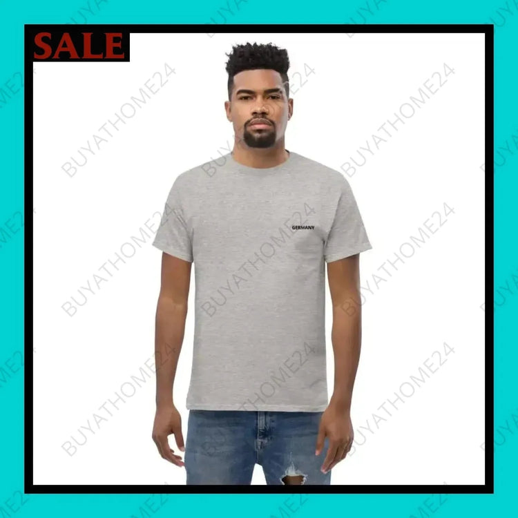 Herren T-Shirt S-5XL - BUYATHOME24 - bestickt - GERMANY - HERRENMODE, T-Shirt, YOUR STYLE